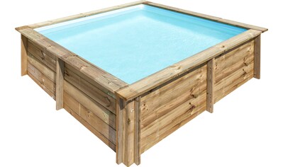 Gre Pool »CITY«, (Set), 3-tlg., aus Kiefernholz, BxLxH: 225x225x68 cm kaufen