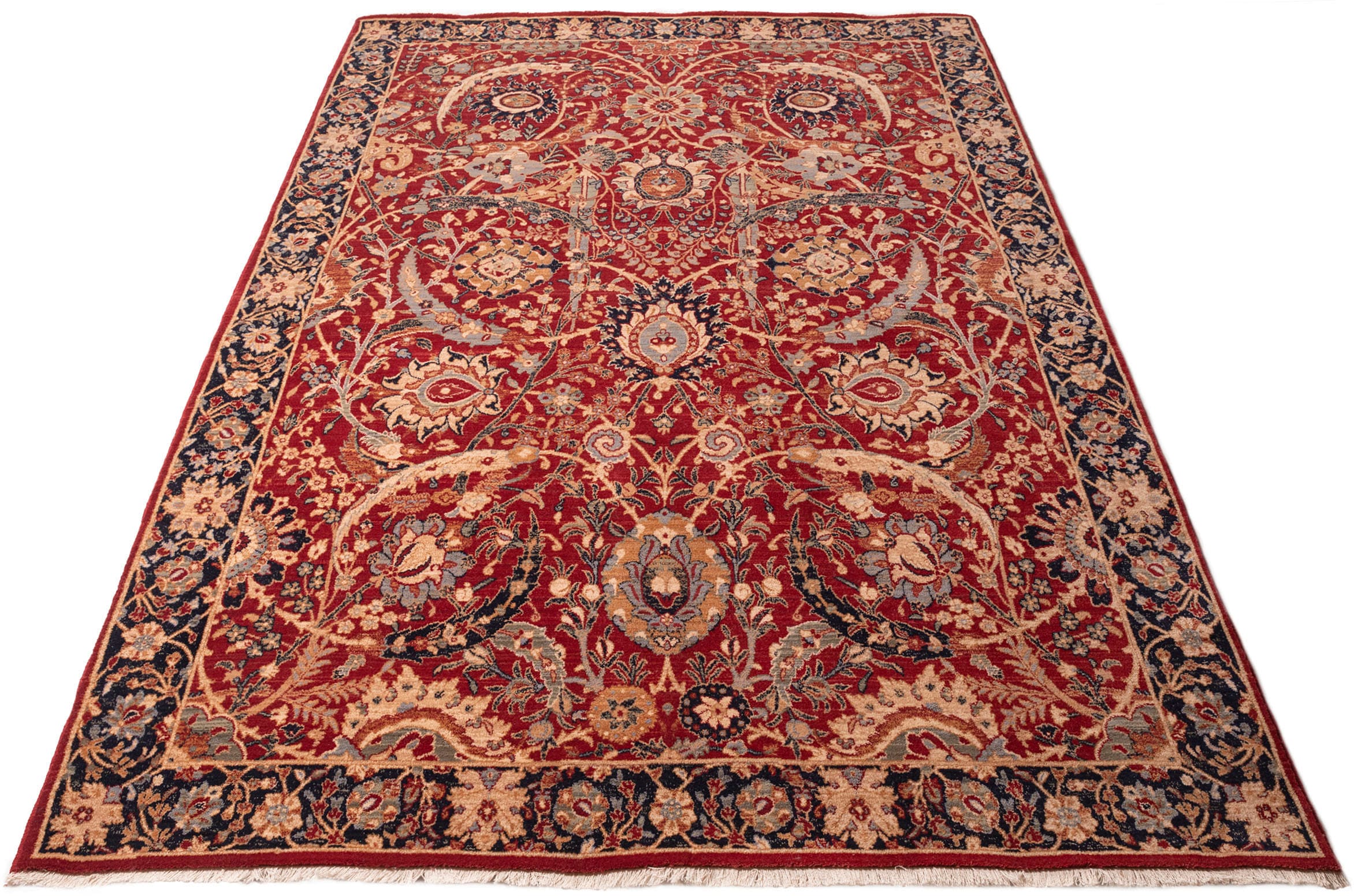 THEKO Wollteppich "Saharna 6650" rechteckig 10 mm Höhe reine Wolle, Orient- günstig online kaufen