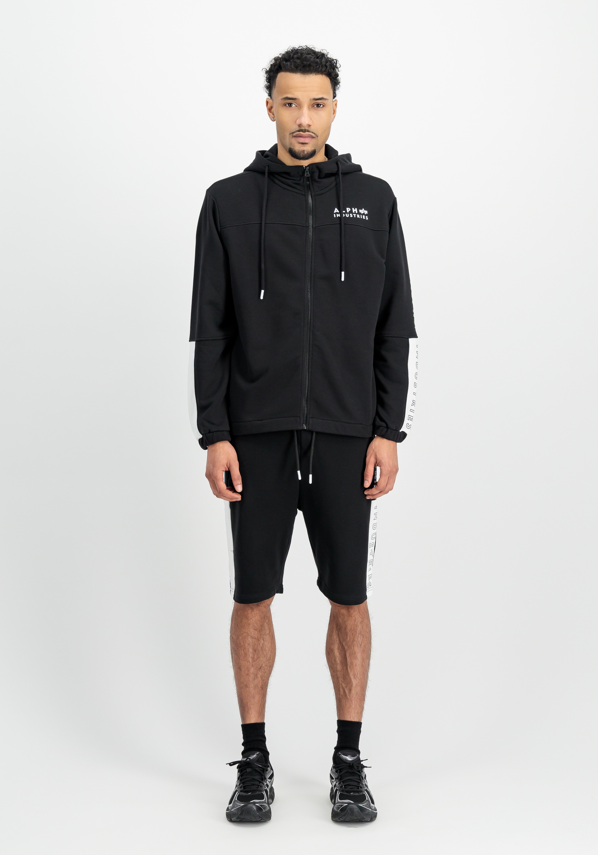 Thumbnail - Alpha Industries Kapuzensweatshirt "Track Alpha Jacket"