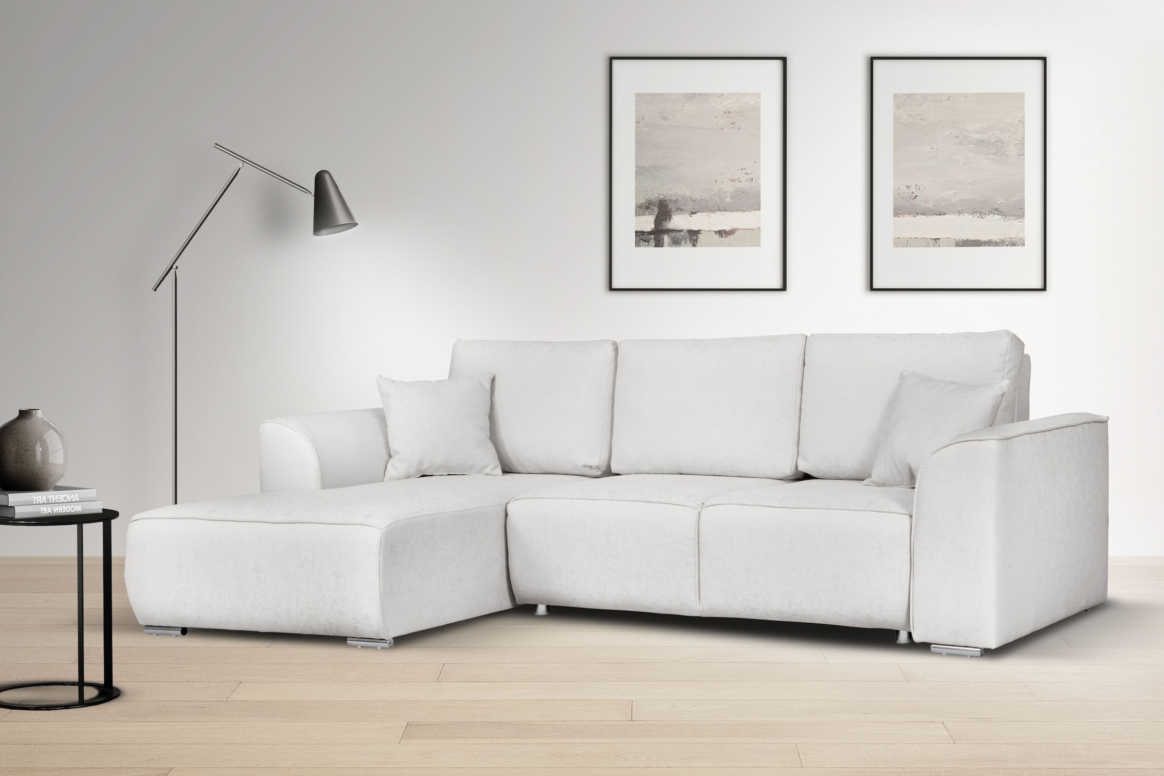 INOSIGN Ecksofa "BEATRICE optionale Schlafsofa mit Bettkasten, B/T/H: 265/1 günstig online kaufen
