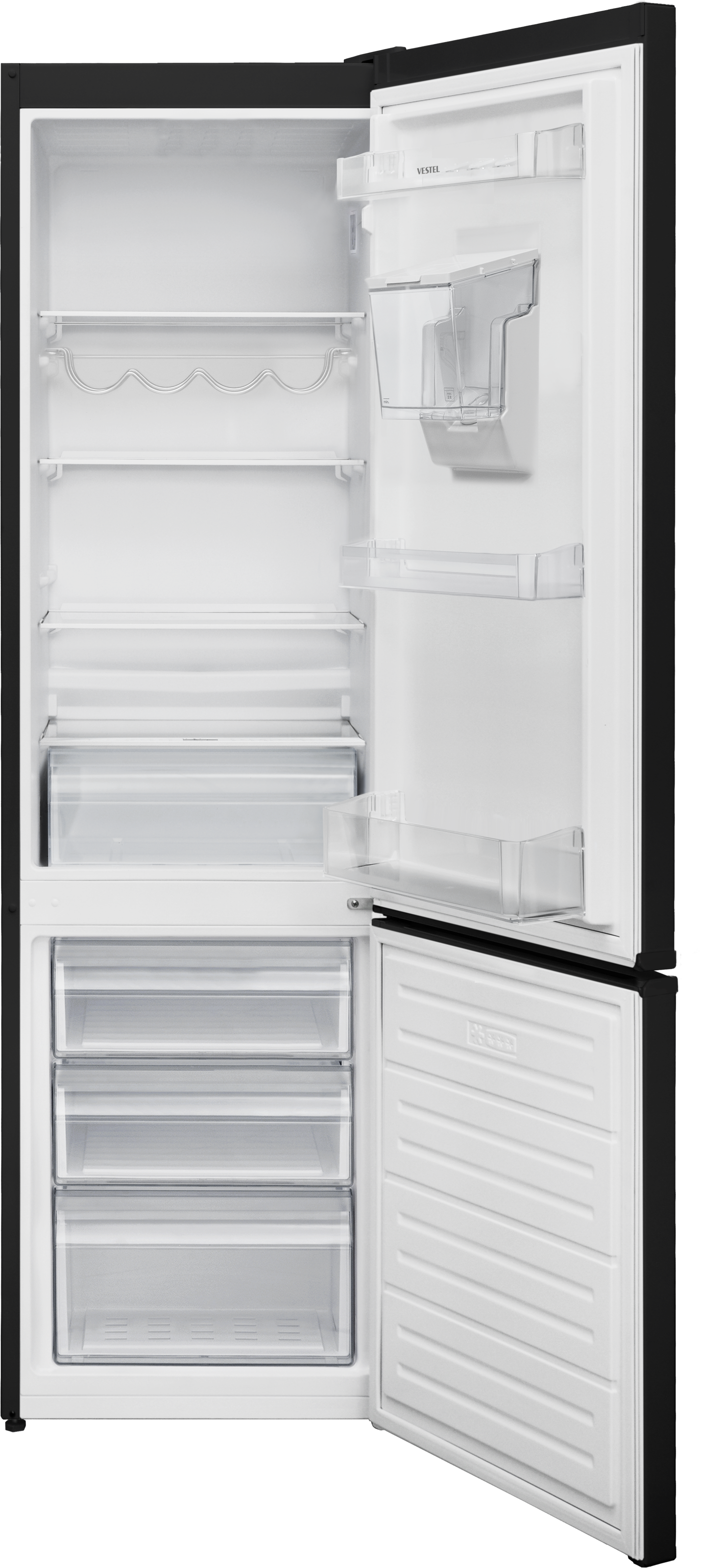 VESTEL Kühl-/Gefrierkombination "VG-CFDNB185DBN" 180 cm hoch 54 cm breit günstig online kaufen