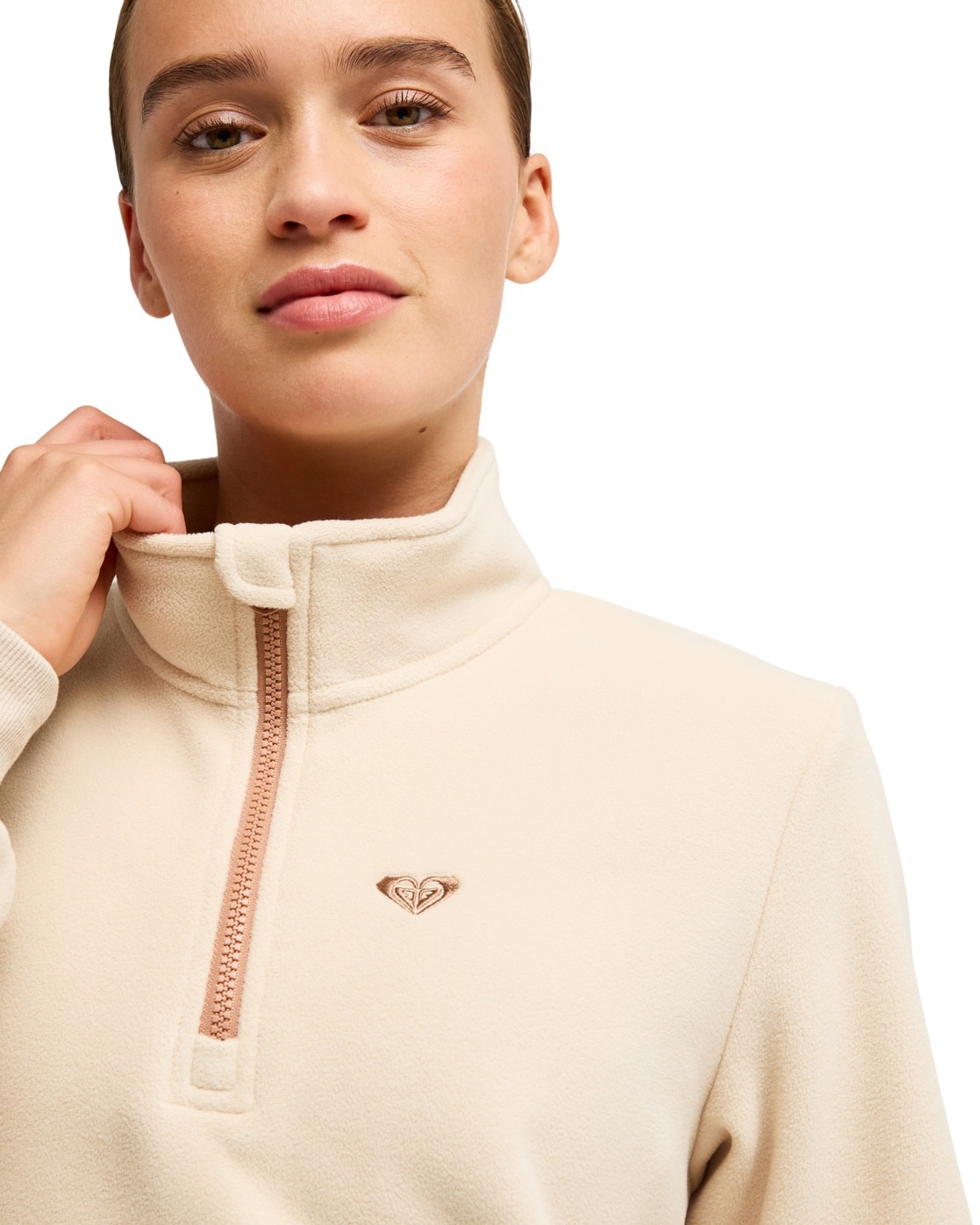 Roxy Fleecepullover »Waves Of Warmth Half Zip«
