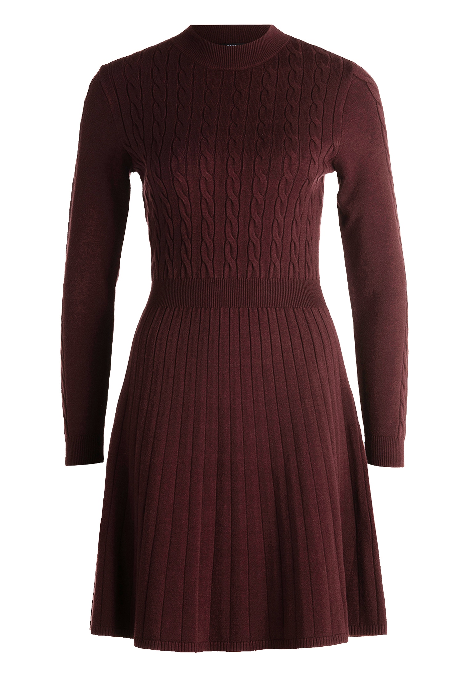 Zero Strickkleid »zero Damen Strickkleid mit Zopfmuster«, strukturiert