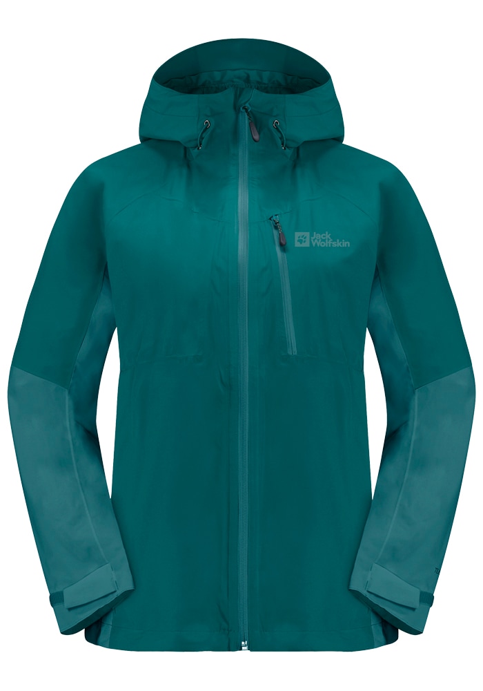 Jack Wolfskin Funktionsjacke »EAGLE PEAK 2L JKT W«, mit Kapuze