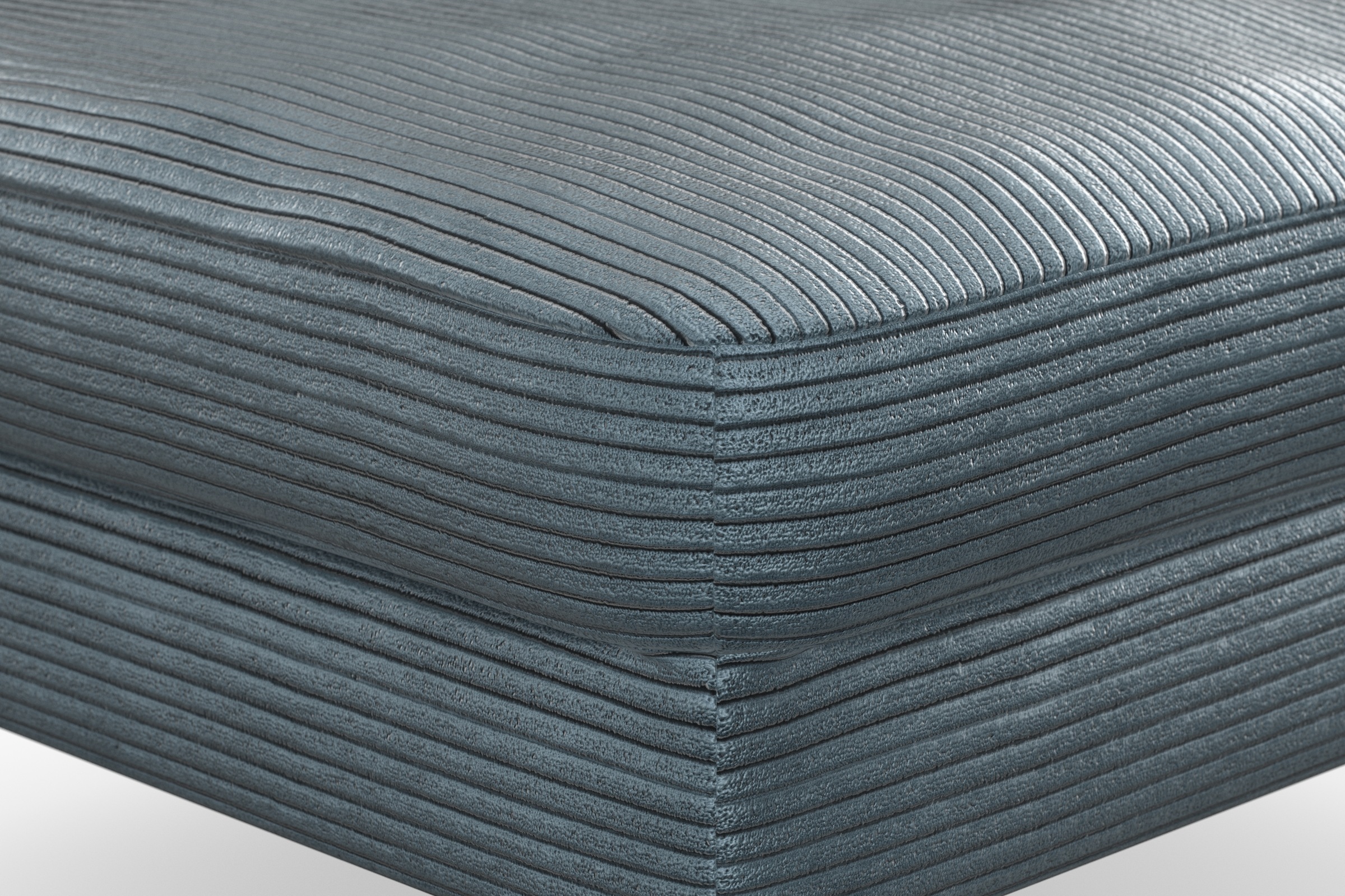 sit&more Polsterhocker »Cabana«, mit stylischen Metallfüßen