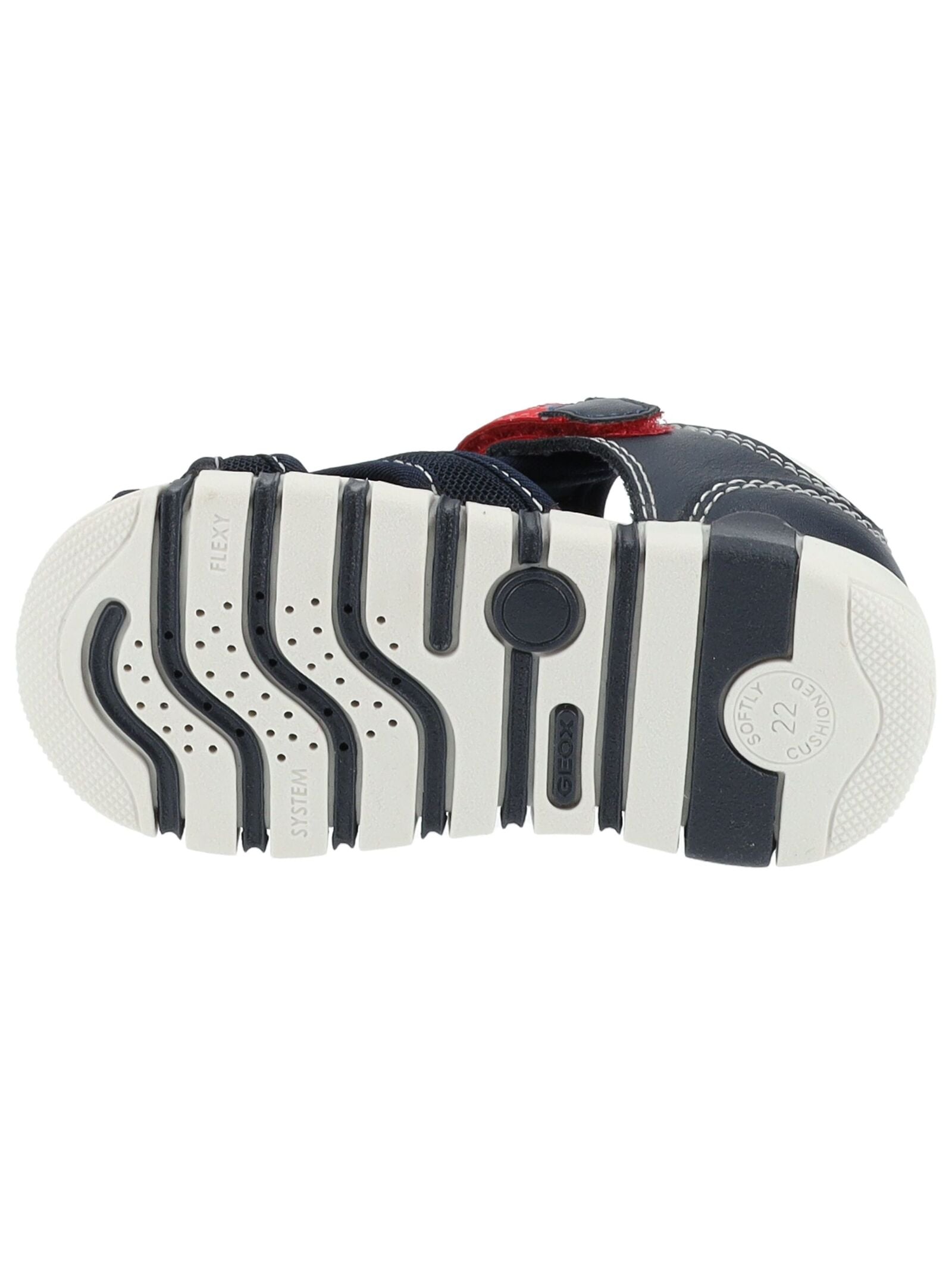 Geox Sandale »Geox Sandalen Lederimitat/Mesh«