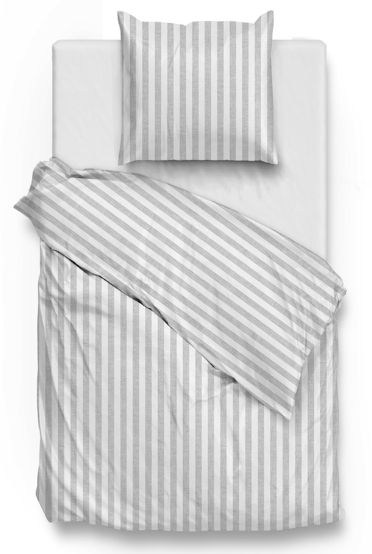 ZO HOME Bettwäsche "Banda-di-Lino" 2 Stk. tlg. Bettwäsche aus 100% Baumwoll günstig online kaufen