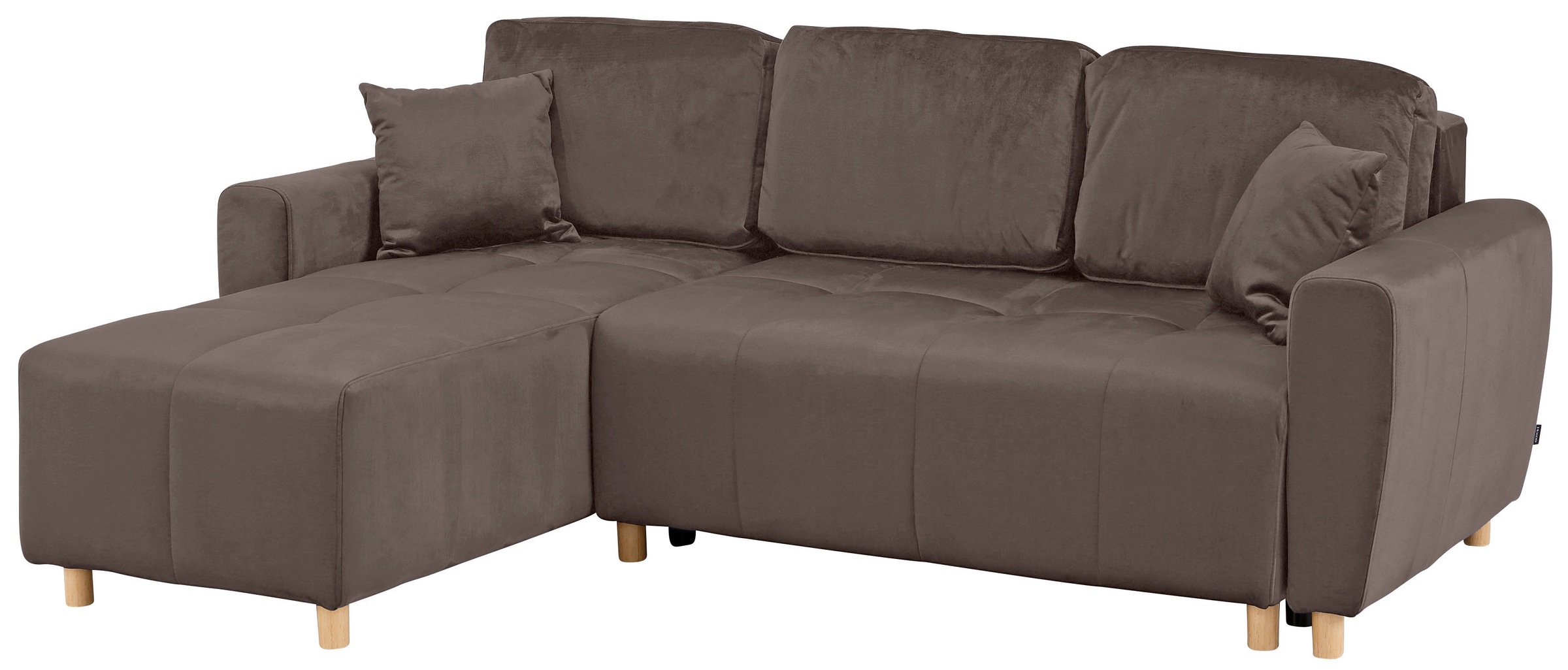 Home affaire Ecksofa »Scania L-Form«, wahlweise mit Bettfunktion und Bettkasten