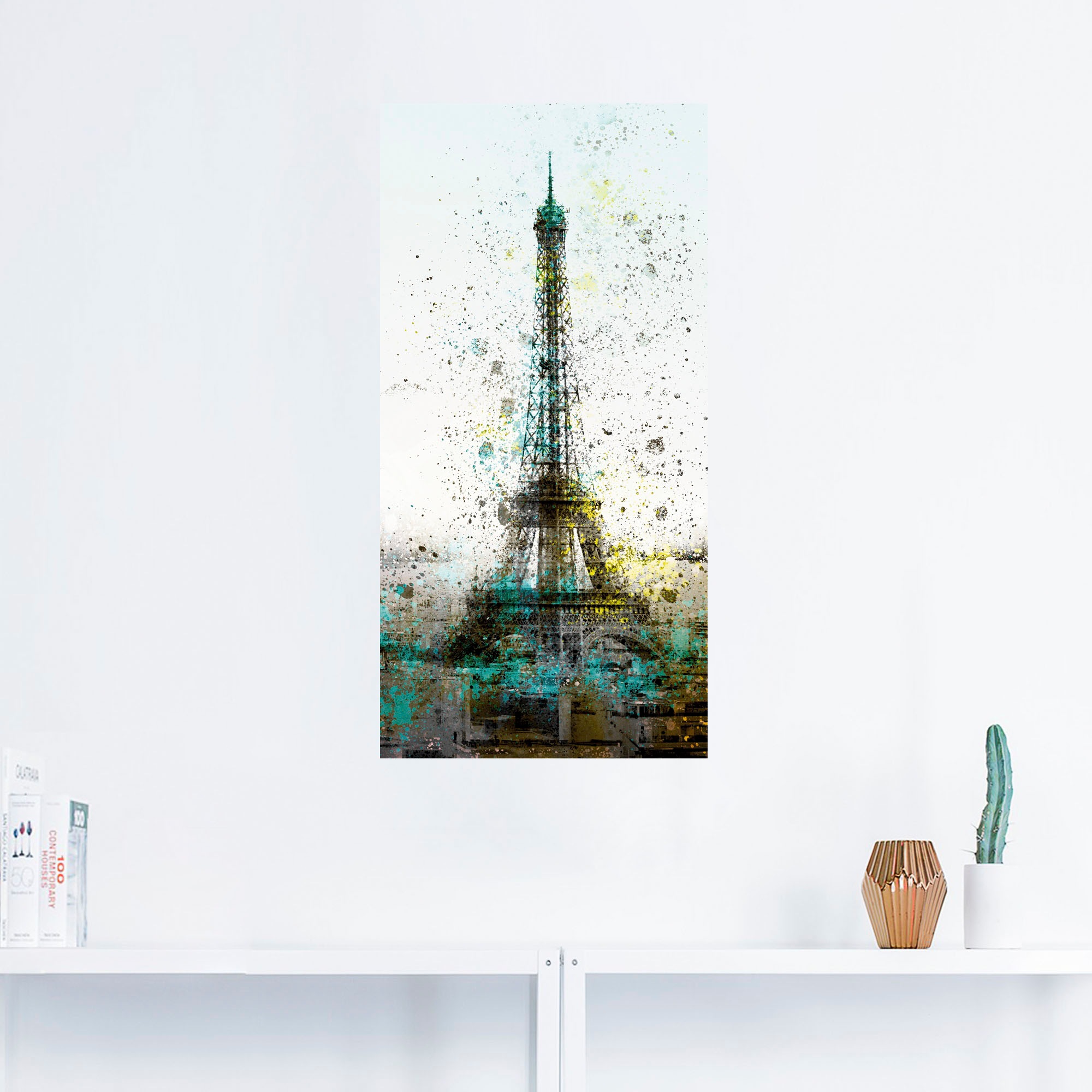 Artland Wandfolie "Paris Eiffelturm I", Gebäude, (1 St.), selbstklebend