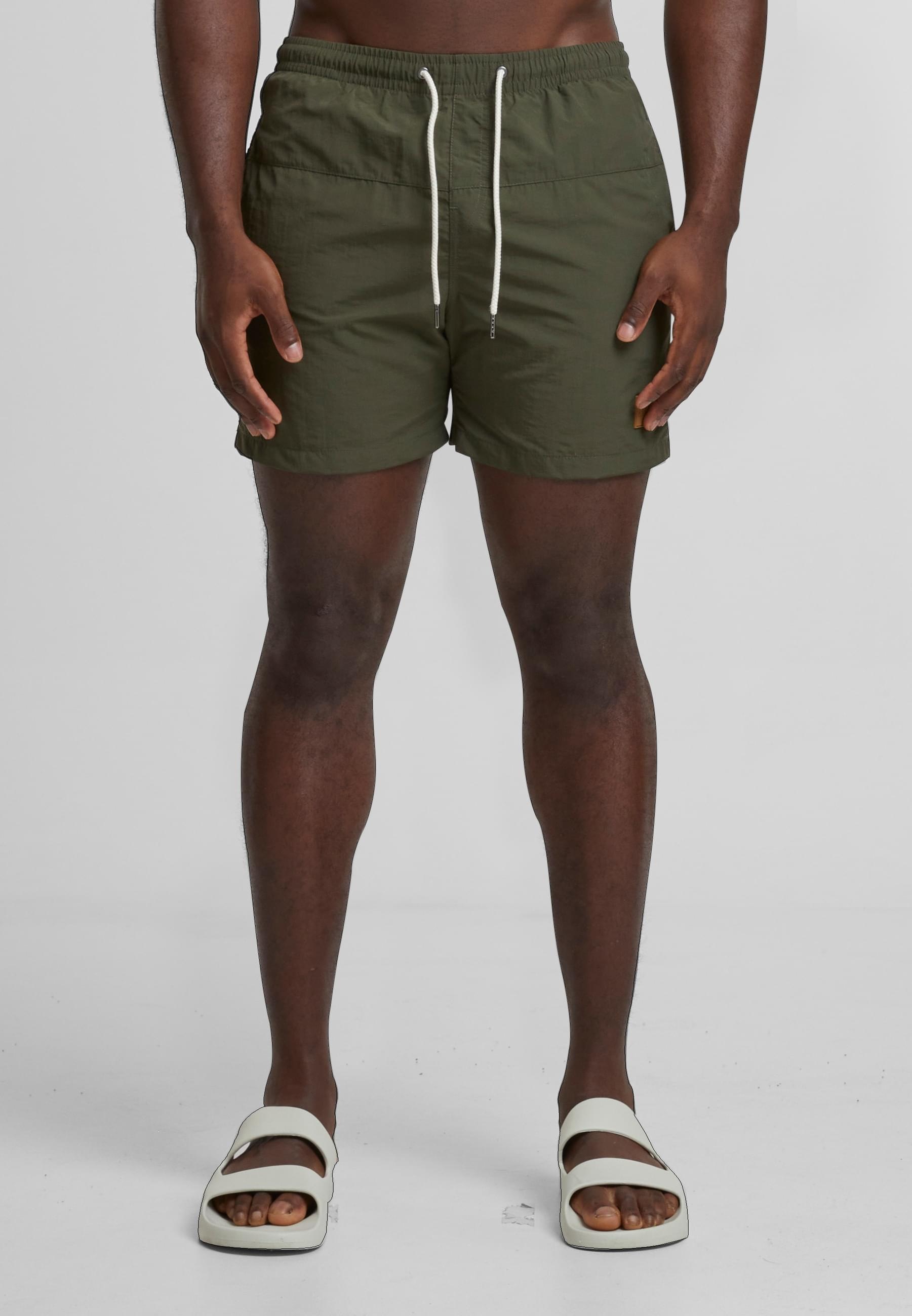 URBAN CLASSICS Badeshorts »Urban Classics Herren Block Swim Shorts«