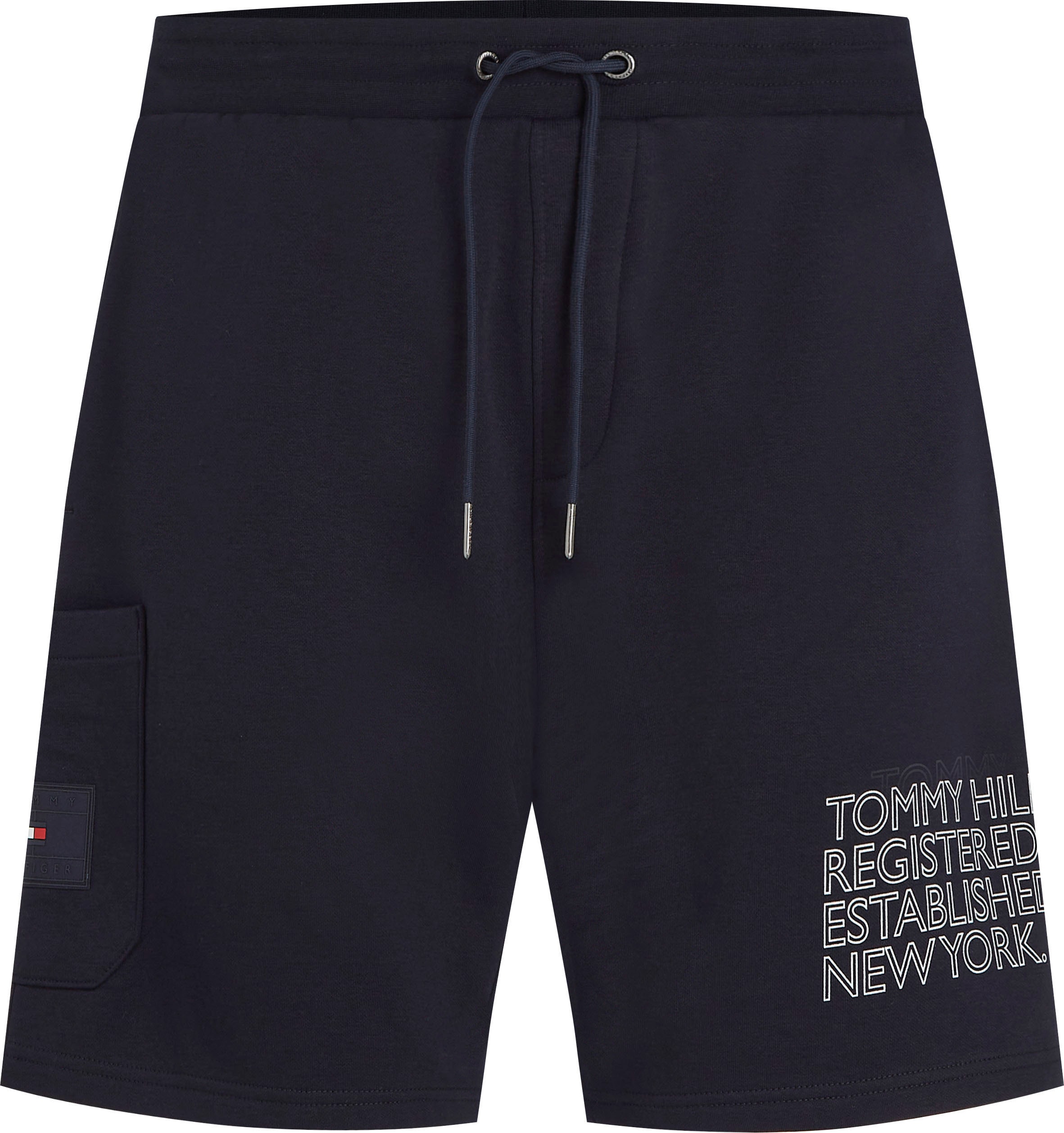 Tommy Hilfiger Stoffhose »BADGED GRAPHIC CARGO SHORT«, mit Tommy Hilfiger Markendesign