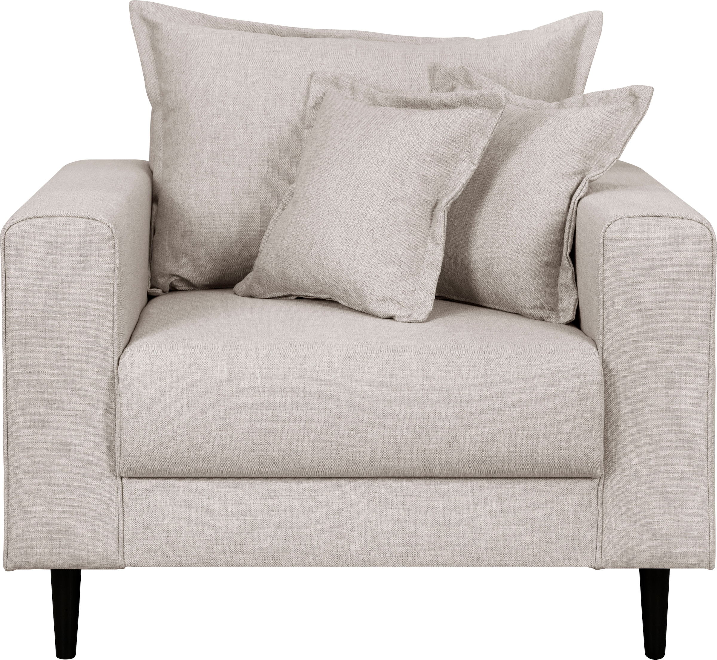Home affaire Sessel "VEYRAS Loungesessel, Maße B/T/H: 95/84/76 cm", mit Wel günstig online kaufen