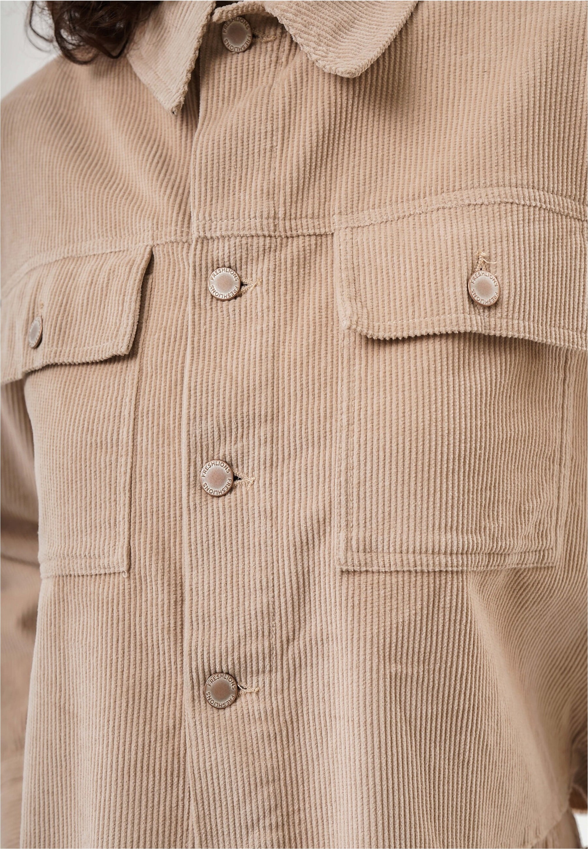 freshlions Outdoorjacke »Ceres«, im angesagten Cord-Design