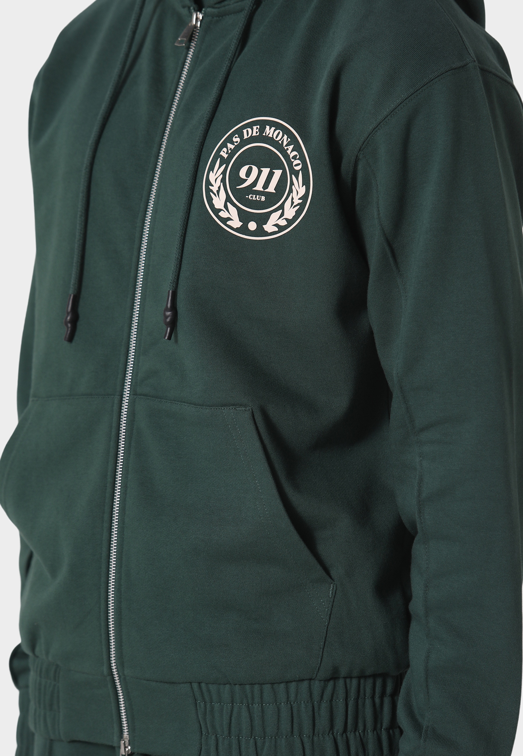 Pas De Monaco Rundhalspullover »Pas De Monaco VORTEX ZIP HOODY« 1