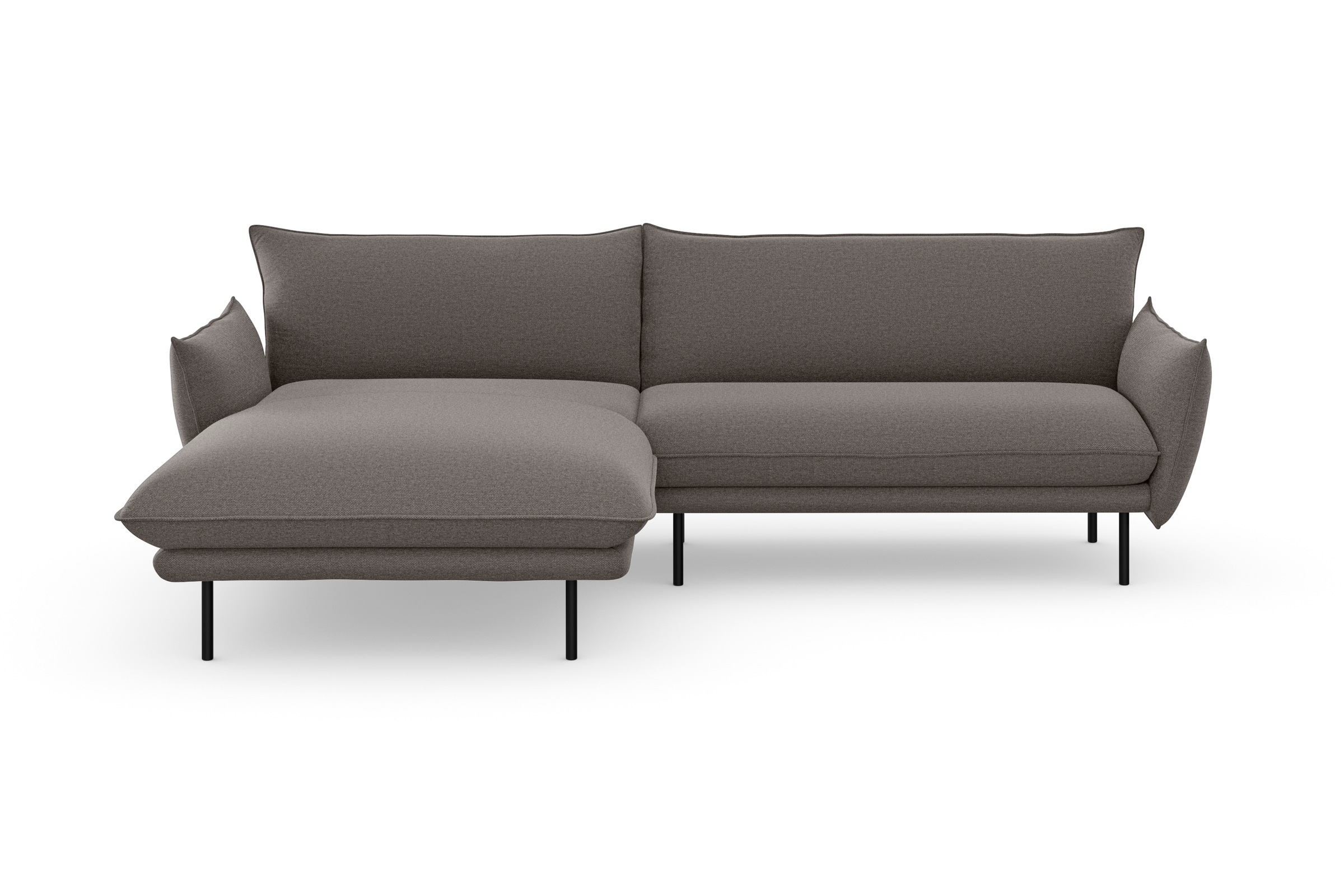 OTTO home Ecksofa "Stine L-Form" Besonderes Design durch Kissenoptik und Ke günstig online kaufen