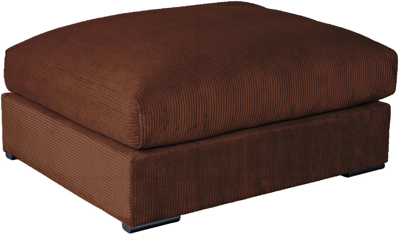 Home affaire Polsterhocker "Finca XL, B: 101 cm" Mega-Hocker, in Cord oder Chenille-Struktur wählbar