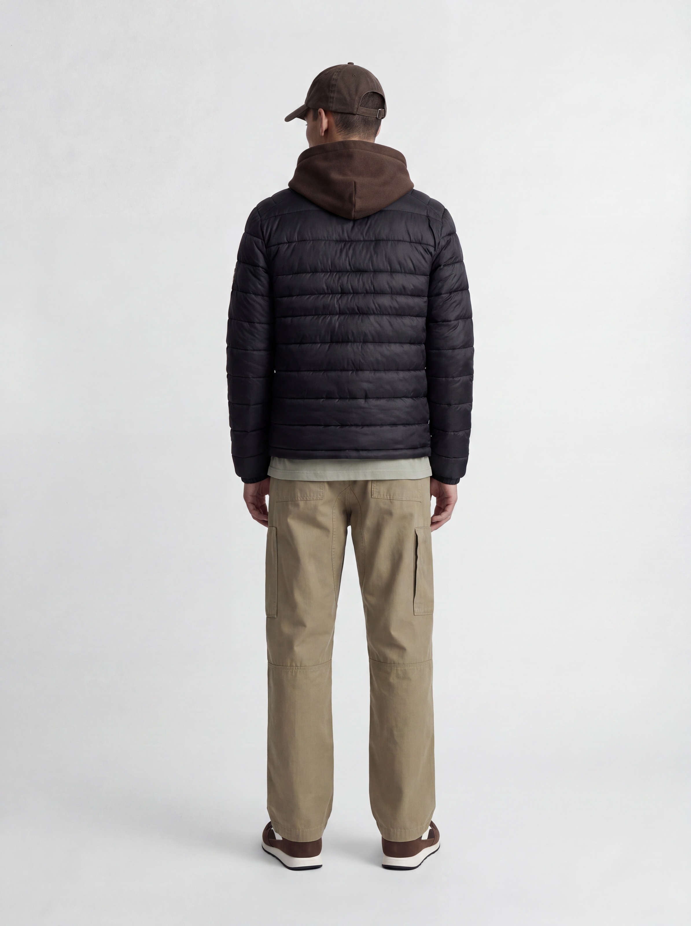 Jack & Jones Steppjacke »JJEKINGSLEY LIGHT PUFFER COLLAR NOOS« Kunstfaser, mit Stehkragen