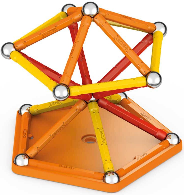 Geomag™ Magnetspielbausteine »GEOMAG™ Classic, Recycled«, (42 St.), aus recyceltem Material; Made in Europe