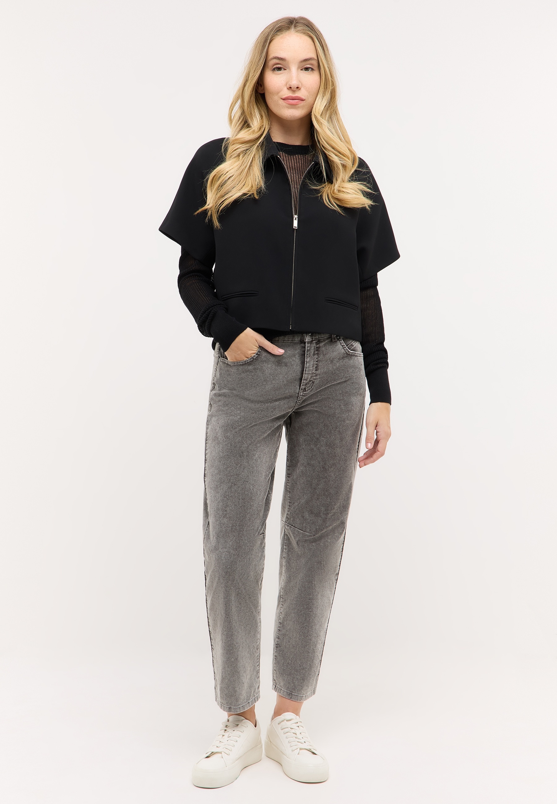 ANGELS Cordhose  O-Shape, 7/8-Länge