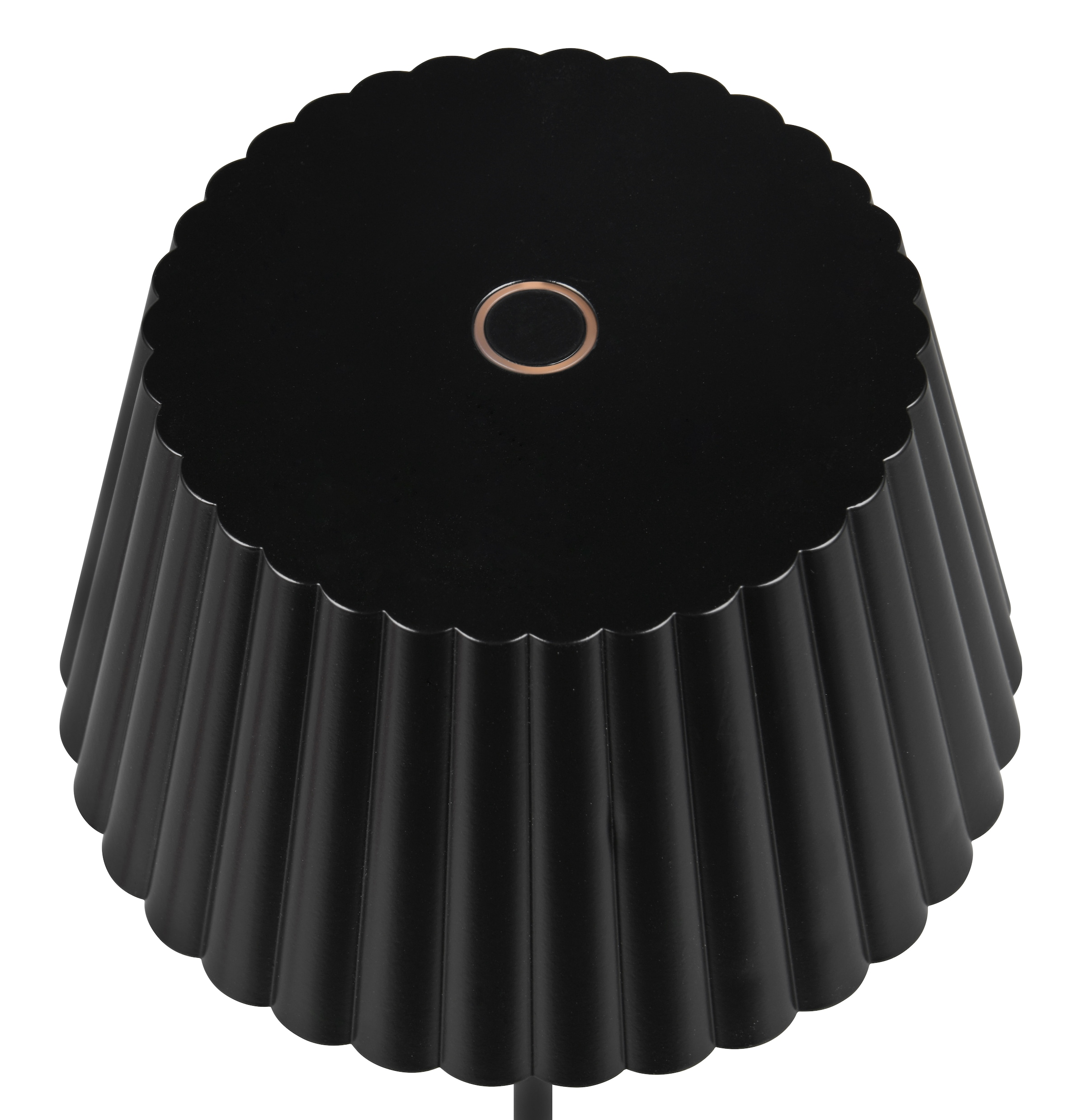 REALITY Leuchten LED Außen-Tischleuchte »SUAREZ« LED-Board 1 Stk. Warmweiß Outdoor Akku Tischlampe inkl Ladestation USB-C, Touch-Dimmer Höhe 39cm