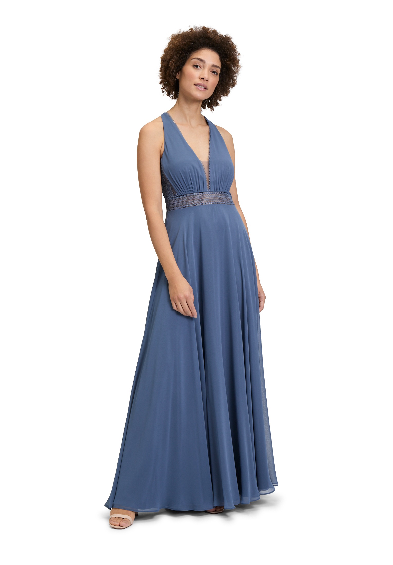 Vera Mont Abendkleid "Damen mit Spitze" Ohne Tasche Dekoelemente günstig online kaufen