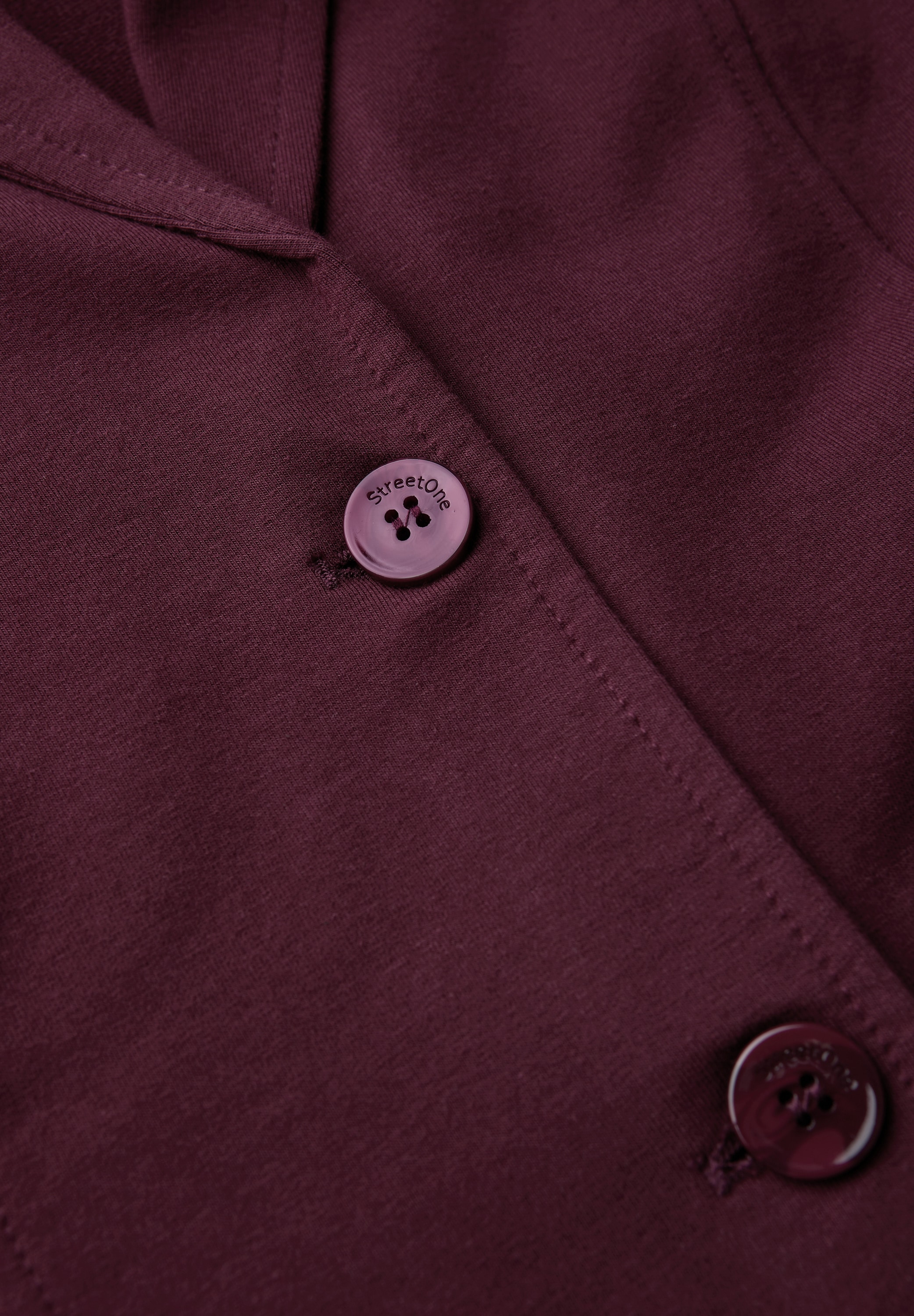 STREET ONE Kurzblazer, aus Baumwolle mit Stretchanteil