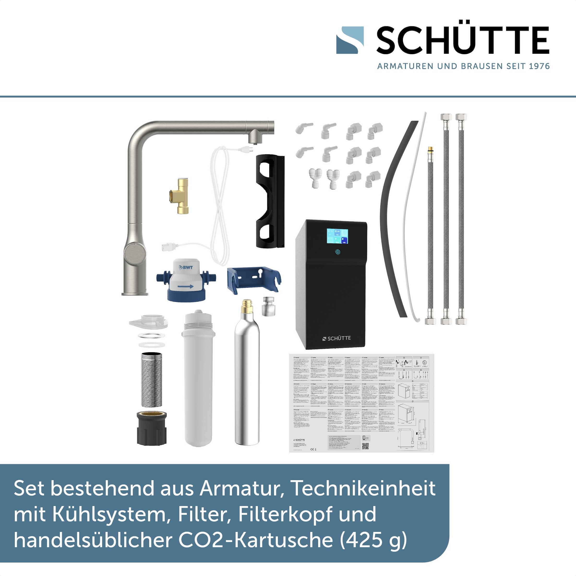 Schütte Spültischarmatur »»AQUASTAR PREMIUM« Sprudelwasser-Spültischarmatur«