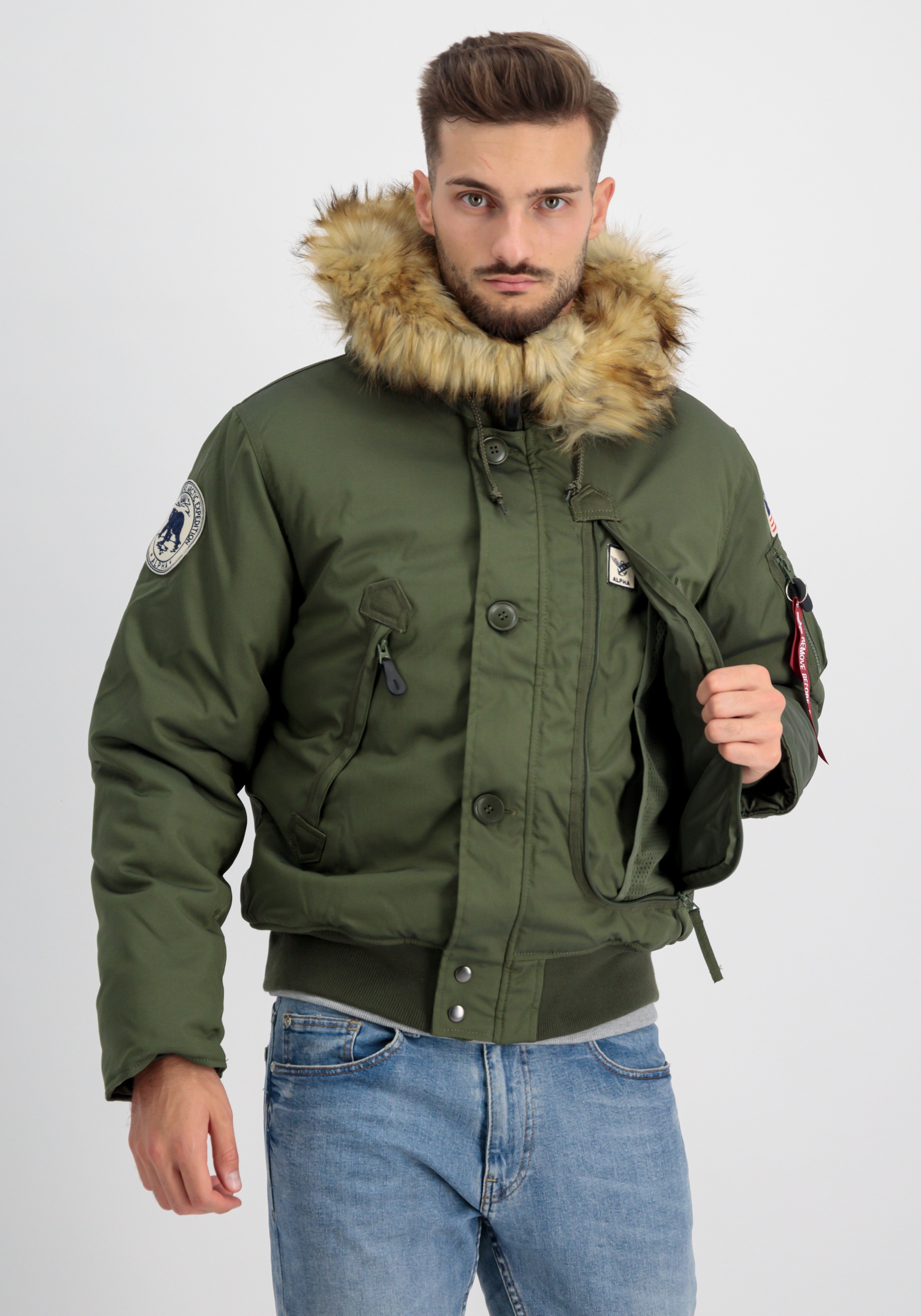Alpha Industries Winterjacke »Alpha Industries Men - Cold Weather Jackets Polar Jacket SV«