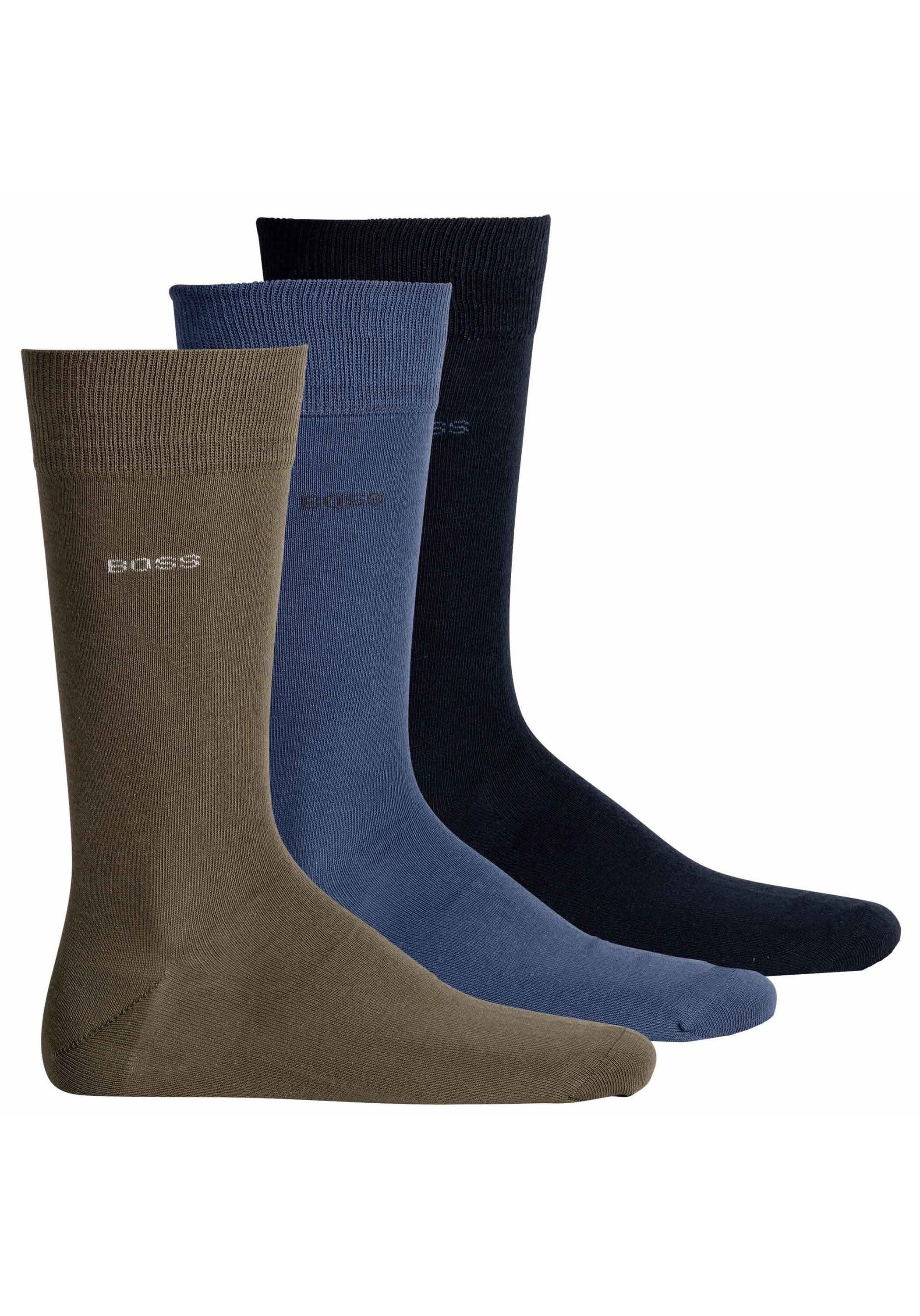 BOSS Kurzsocken "Socken 3P RS Uni Colors CC 3er Pack" günstig online kaufen