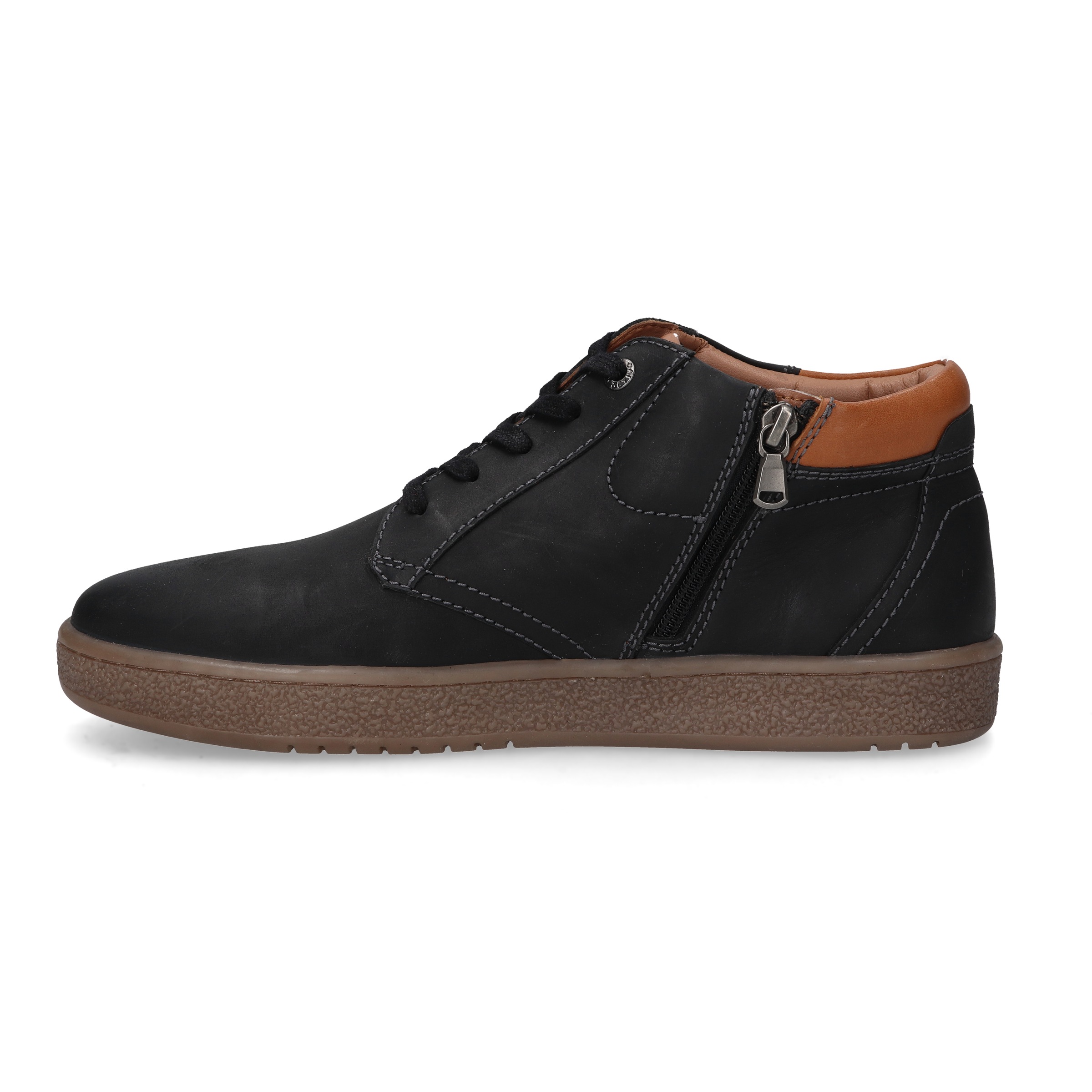 camel active Sneaker, Schnürboots, Freizeitschuh mit Logo-Flag