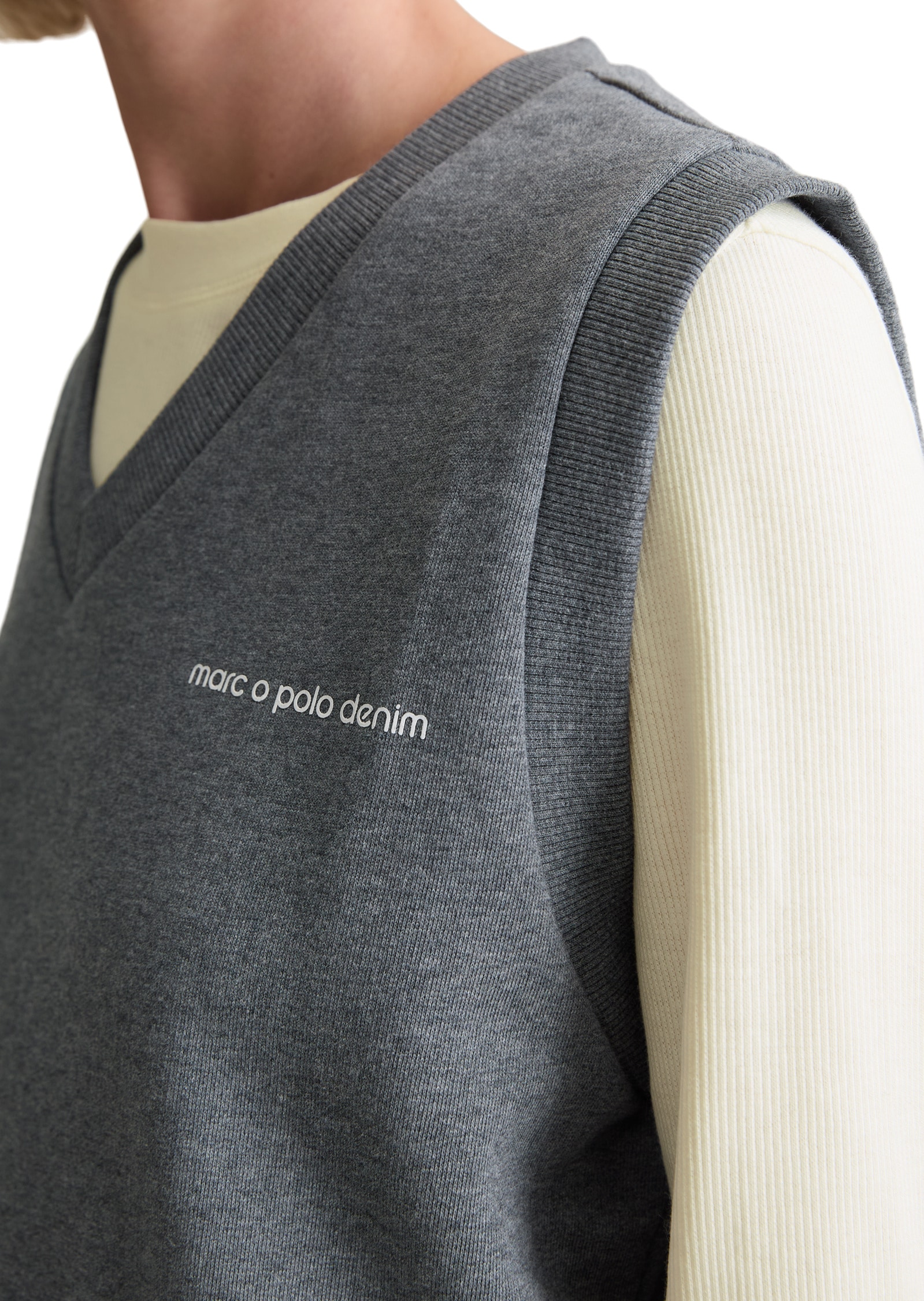 Marc O'Polo DENIM Sweatshirt »mit kuschelig gerauter Innenseite«
