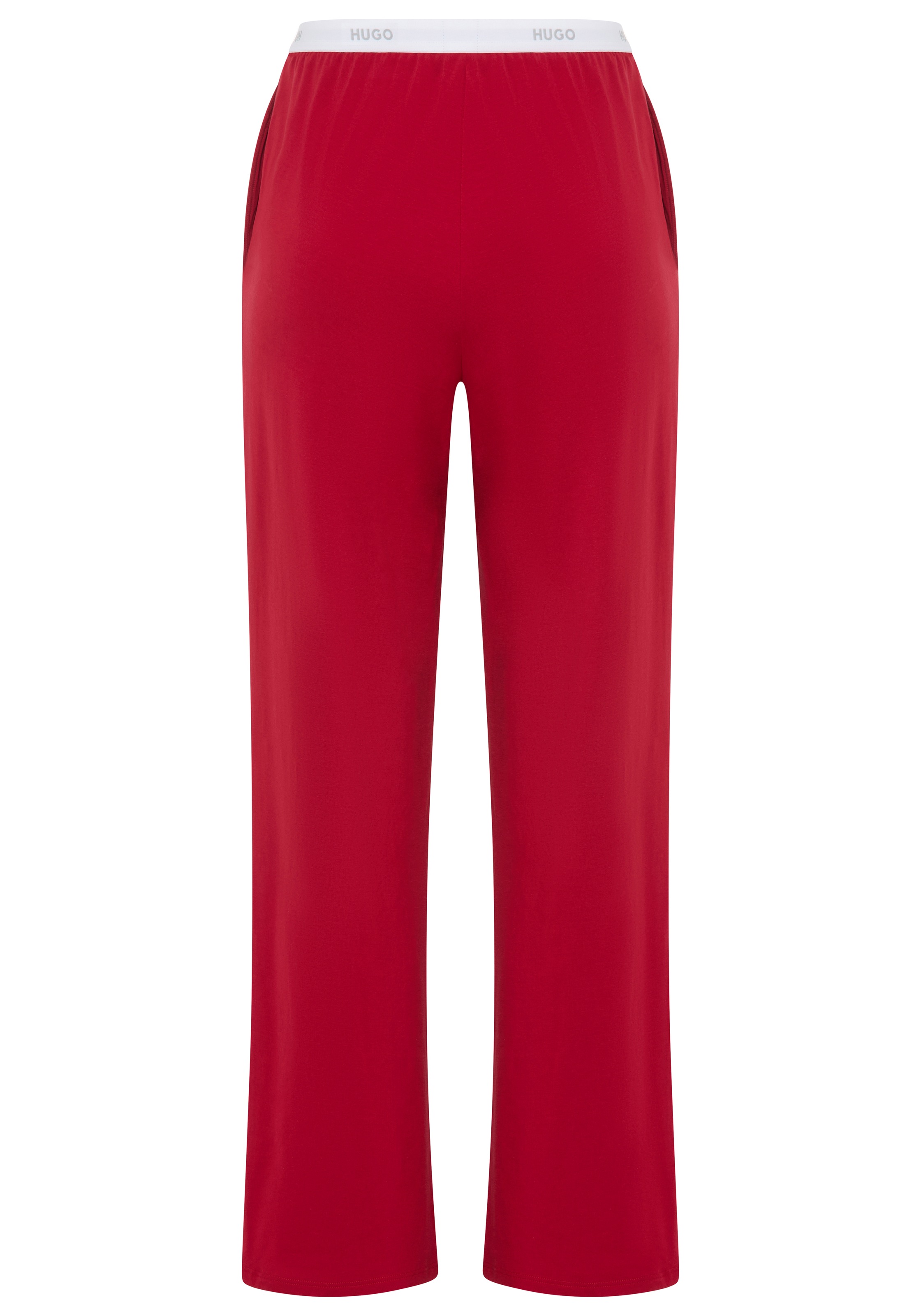 HUGO Underwear Pyjamahose "ID", Sichtbarer Elastikbund, gerades Bein günstig online kaufen