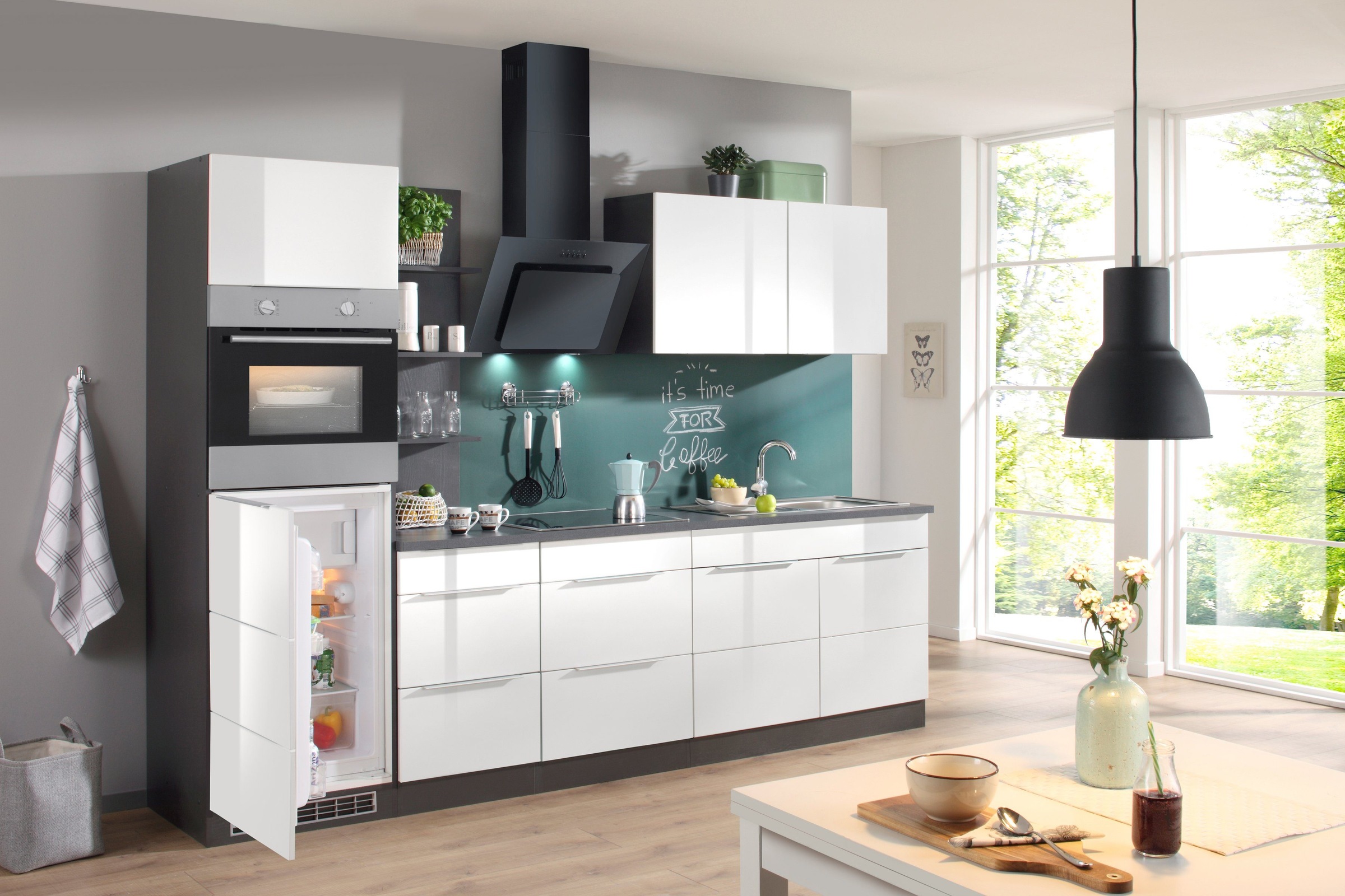 KOCHSTATION Hängeschrank »KS-Brindisi«, 100 cm breit, 2 Türen