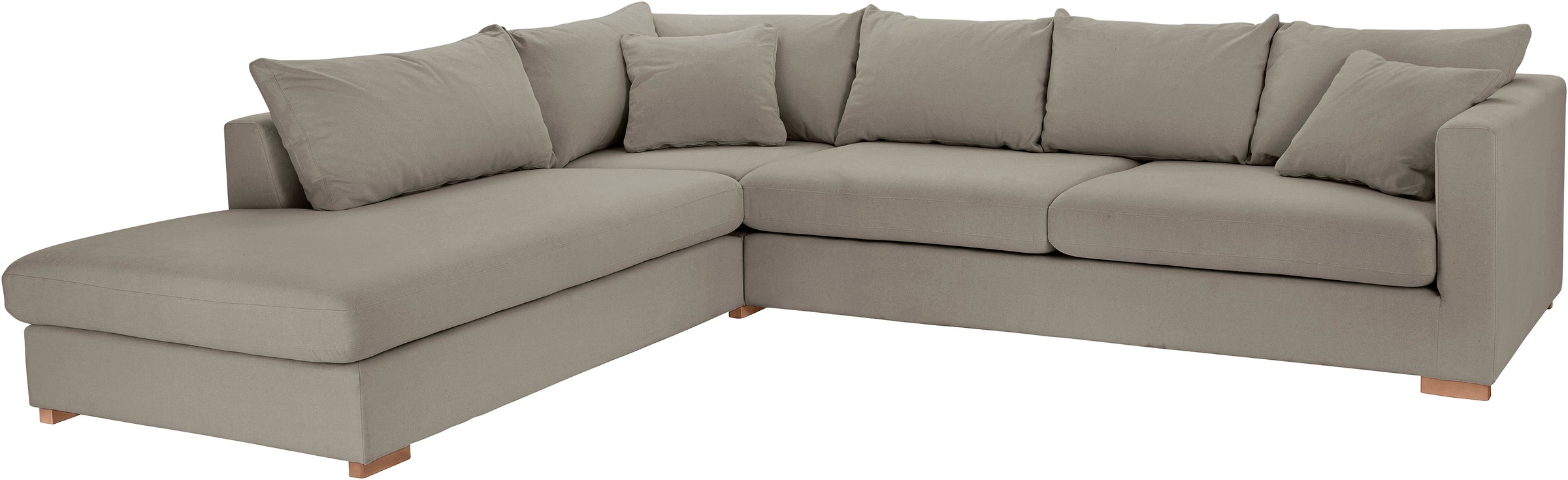Guido Maria Kretschmer Home&Living Ecksofa »Arles, L-Form,«, extra tiefe Sitzfläche, in diversen Stoffqualitäten