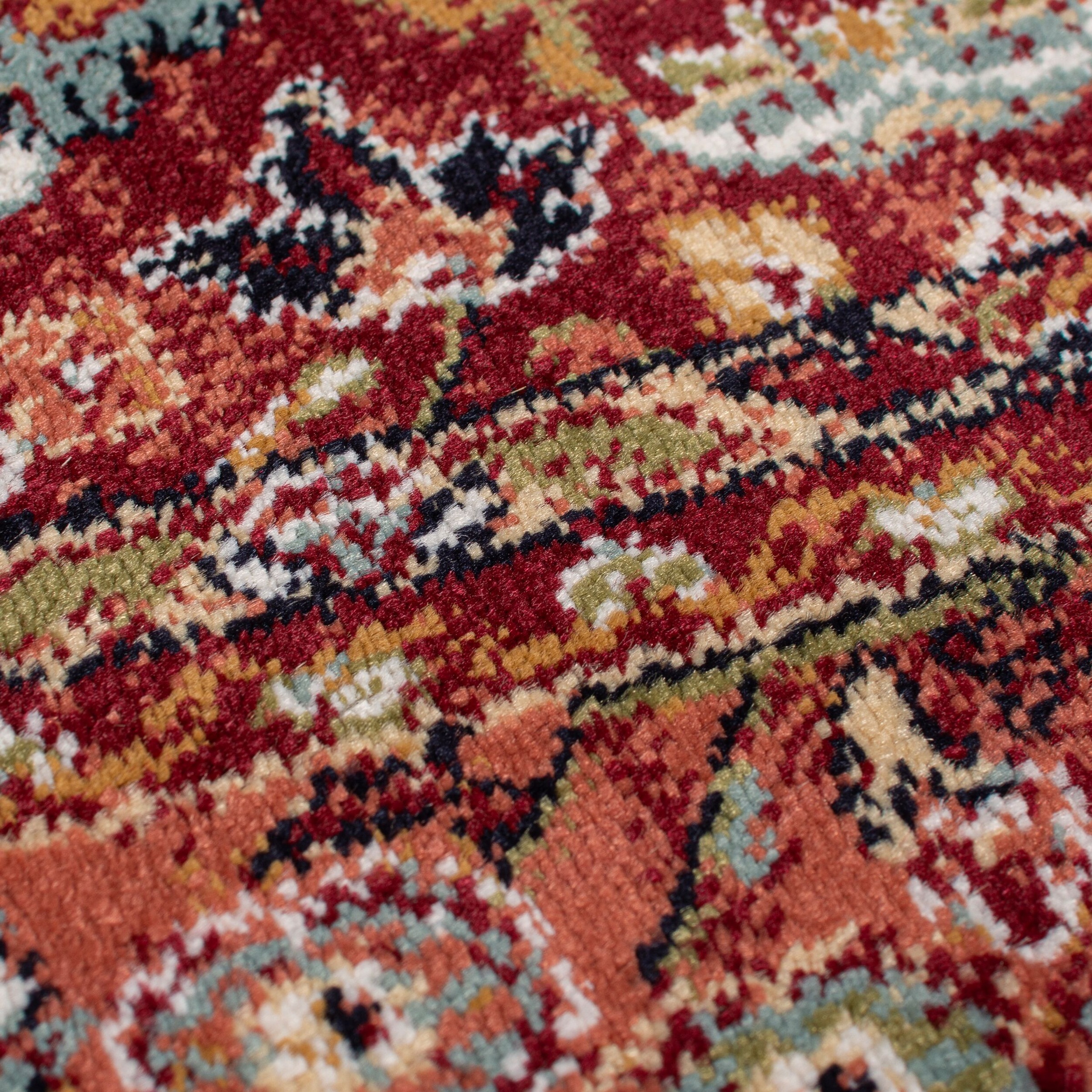FLAIR RUGS Teppich »Sandford«, rechteckig, 12 mm Höhe, Sandford Vintage gemusterter Teppich