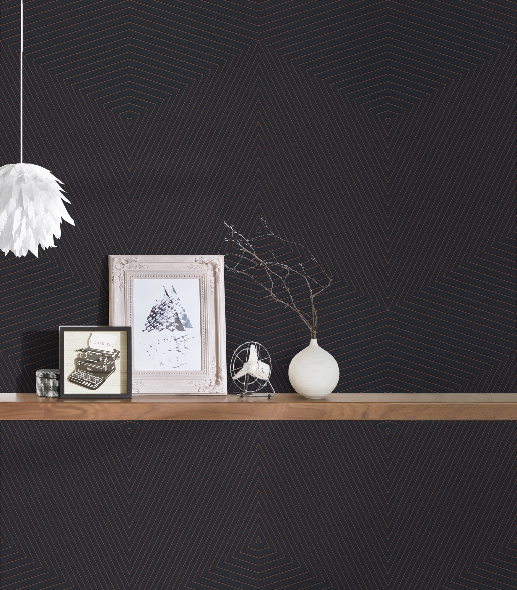 Daniel Hechter Vliestapete, 3D-Optik-geometrisch-grafisch, Designertapete Tapete Geometrisch Tapeten Wohnzimmer Schlafzimmer Flur
