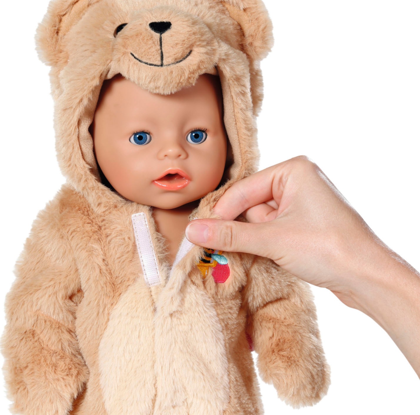 Baby Born Puppenkleidung »Bär Kuschelanzug 43 cm«
