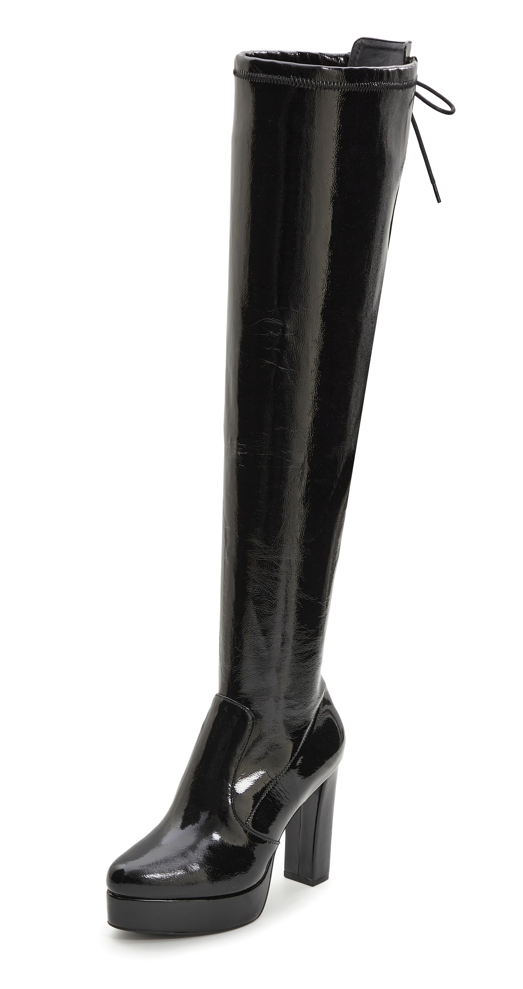 LASCANA Belle Affaire Overkneestiefel "High-Heel-Stiefelette mit Plateau," günstig online kaufen