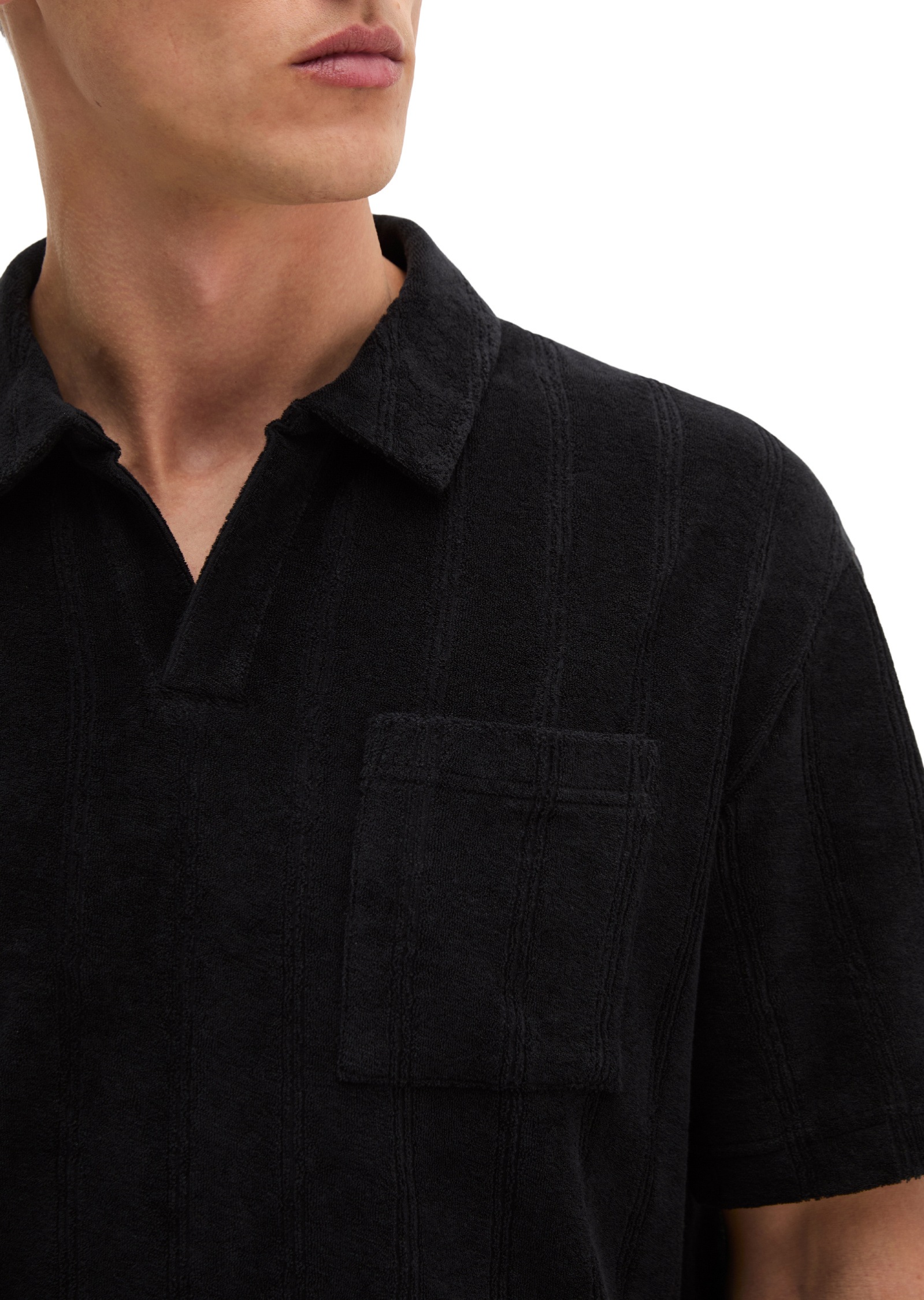 Marc O'Polo Poloshirt »aus Bio-Baumwoll-Frottee«