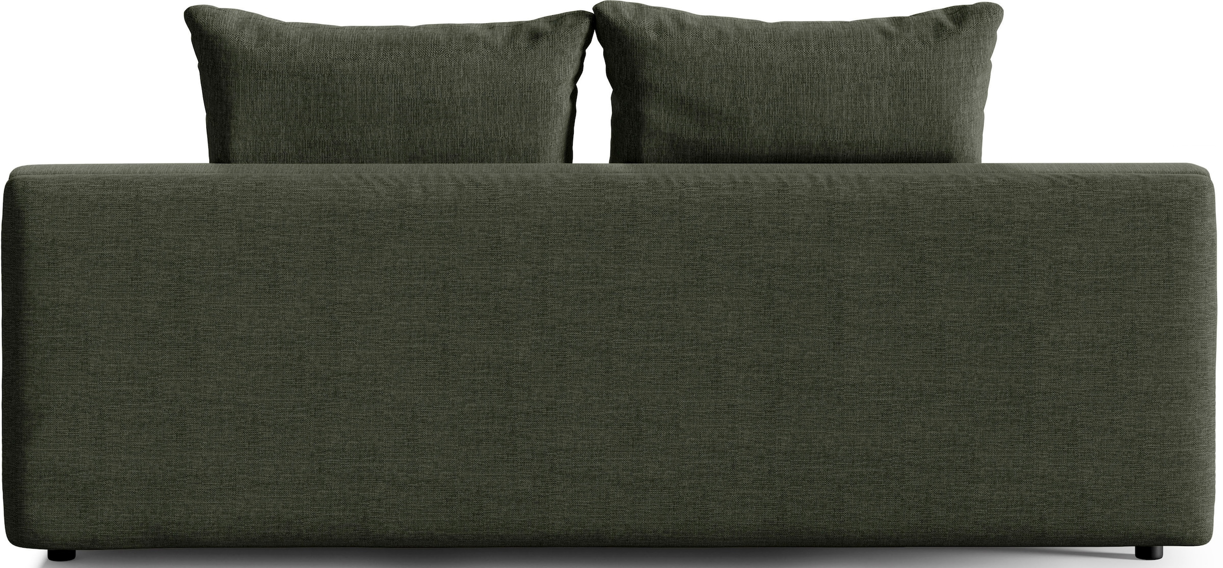WERK2 Schlafsofa »Biggi, komfortabel und elegant, Breite 206cm,«, 2-Sitzer Sofa & Schlafcouch mit Bettkasten