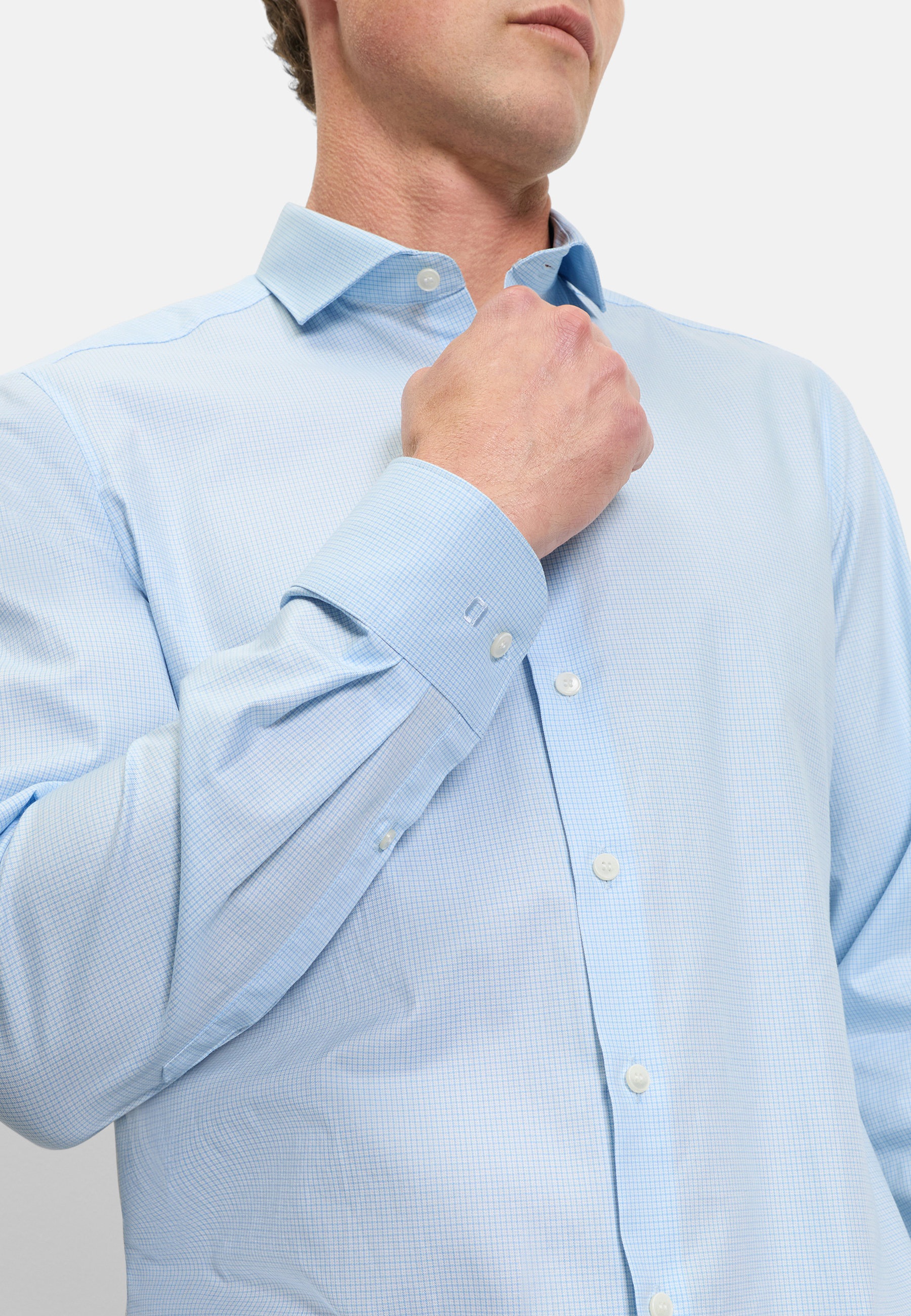 OLYMP Businesshemd »OLYMP Level Five, body fit, Haifisch«