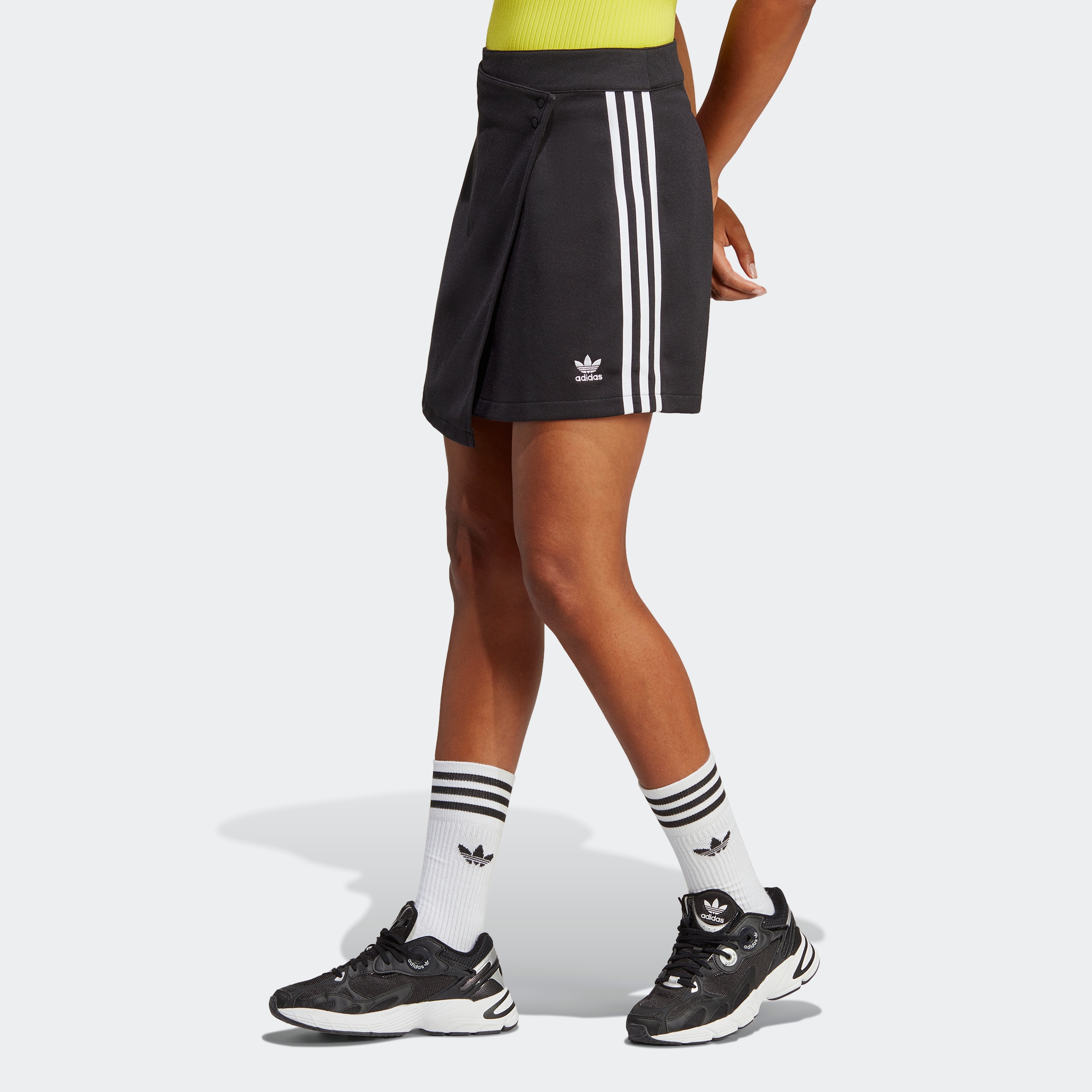 adidas Originals Sweatrock kaufen BAUR CLASSICS für 3STREIFEN WRAPPING »ADICOLOR | ROCK« SHORT