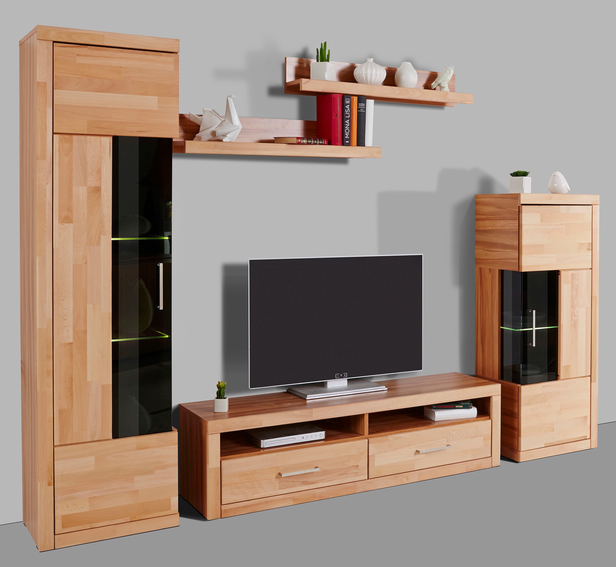 OTTO home Wohnwand "Ribe Wohnwand Set-5 St." Set, 5 Stk. tlg. günstig online kaufen