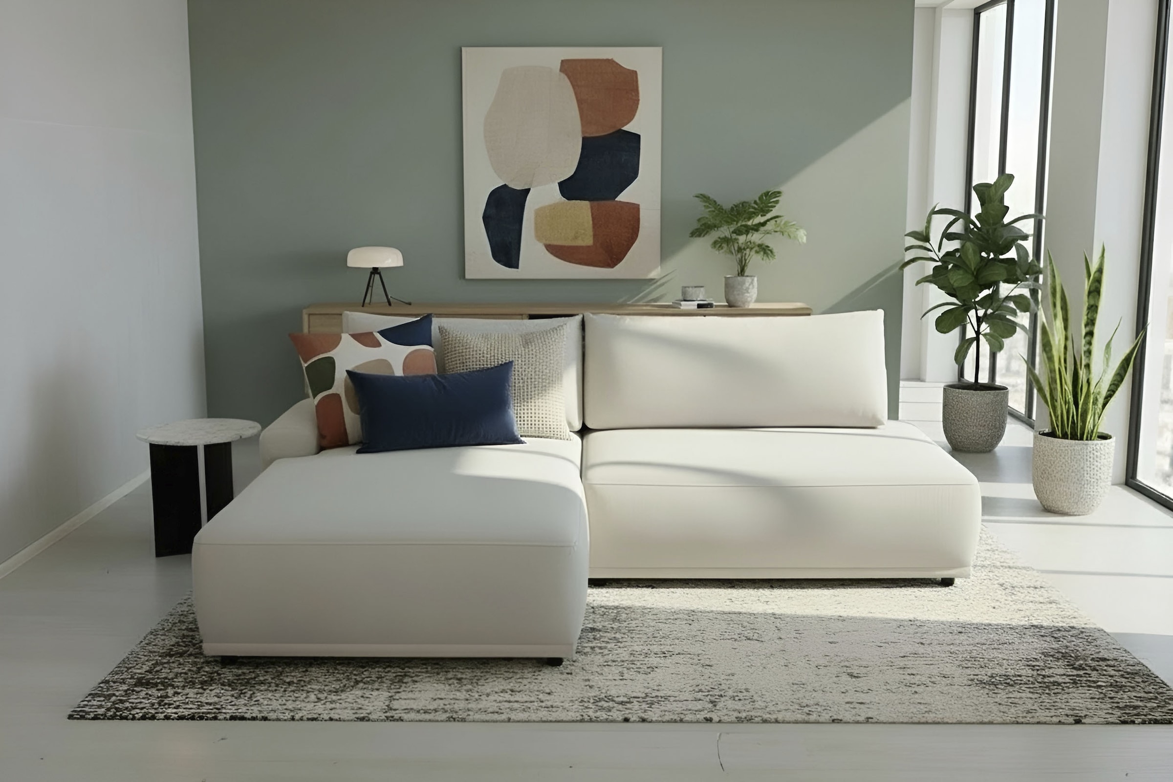 TRENDMANUFAKTUR Ecksofa "Fordon II, Schlafsofa mit Bettkasten, Couch in L-F günstig online kaufen