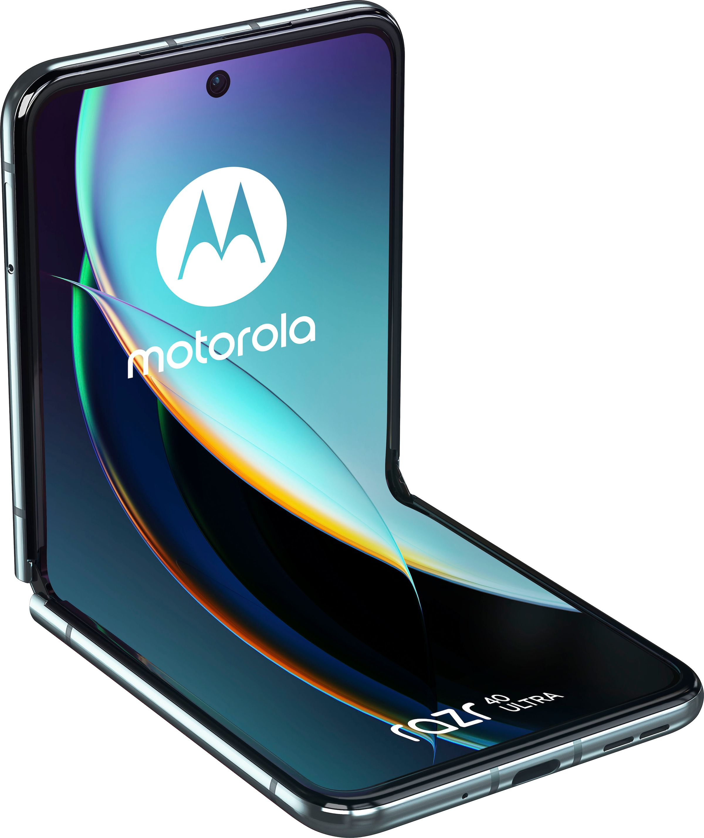 Motorola Smartphone »Motorola razr40 ultra« Glacier Blue