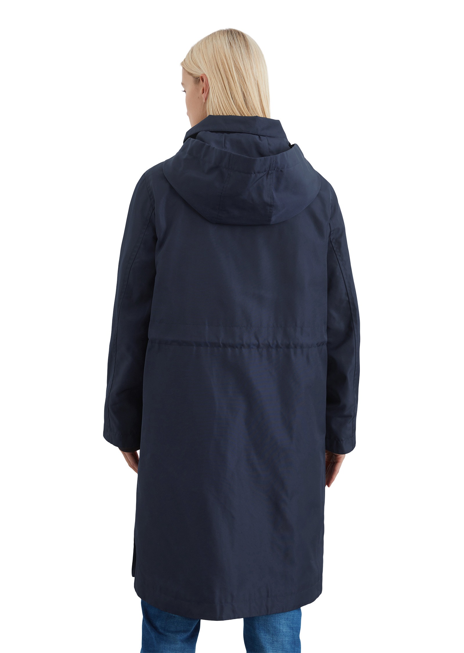 Marc O'Polo Langmantel »aus recyceltem Polyester-Canvas«