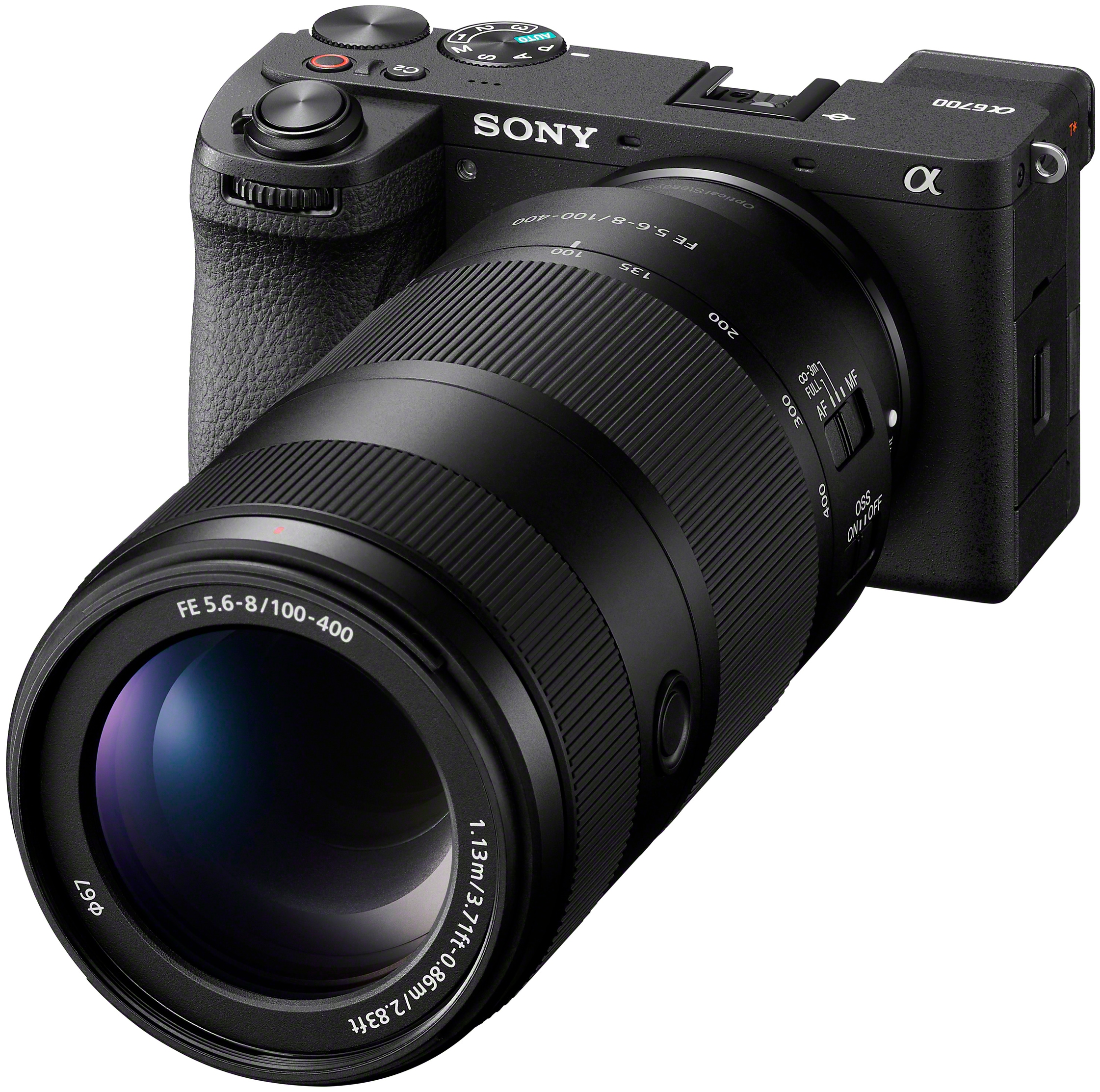 Sony »SEL100400« Sony SEL100400B, FE 100–400 mm F5.6-8 OSS Vollformat-Objektiv