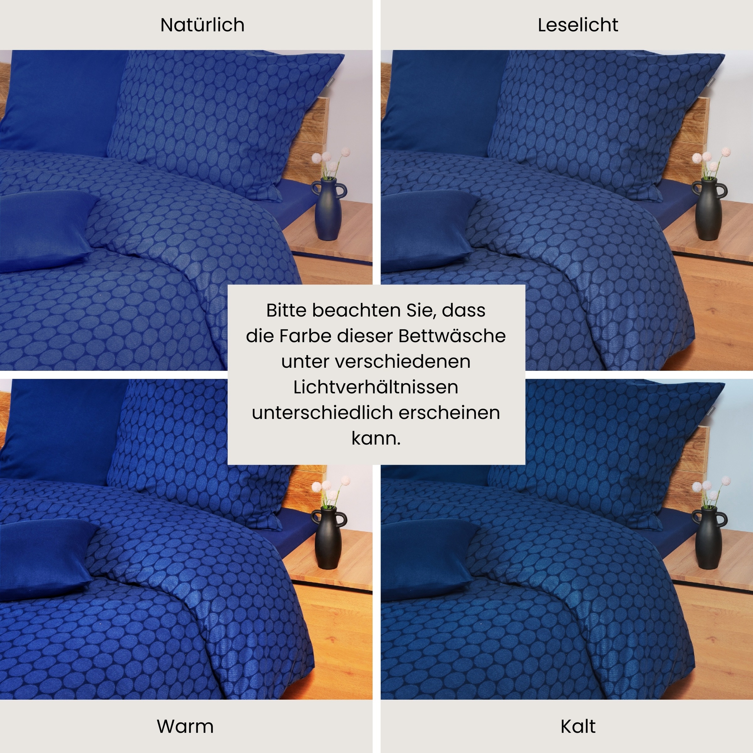 Schiesser Bettwäsche »Drops aus weichem Baumwollflanell in Ton-in-Ton Optik«, Made in Green