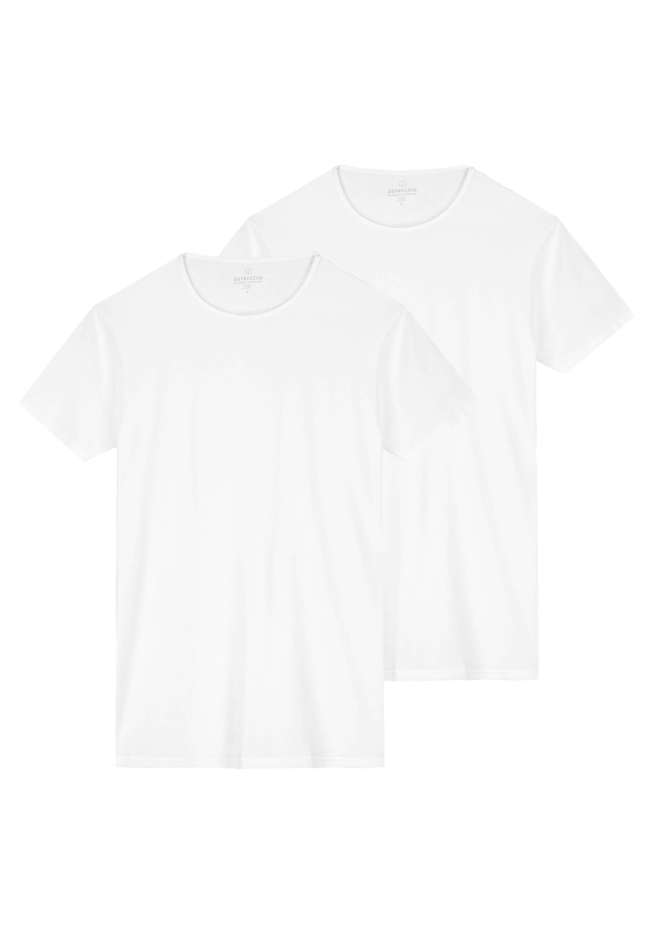 Dstrezzed T-Shirt "T-Shirt Bronson 2 Pack Round Neck Tee Bamboo Blend 2er Pack" 2