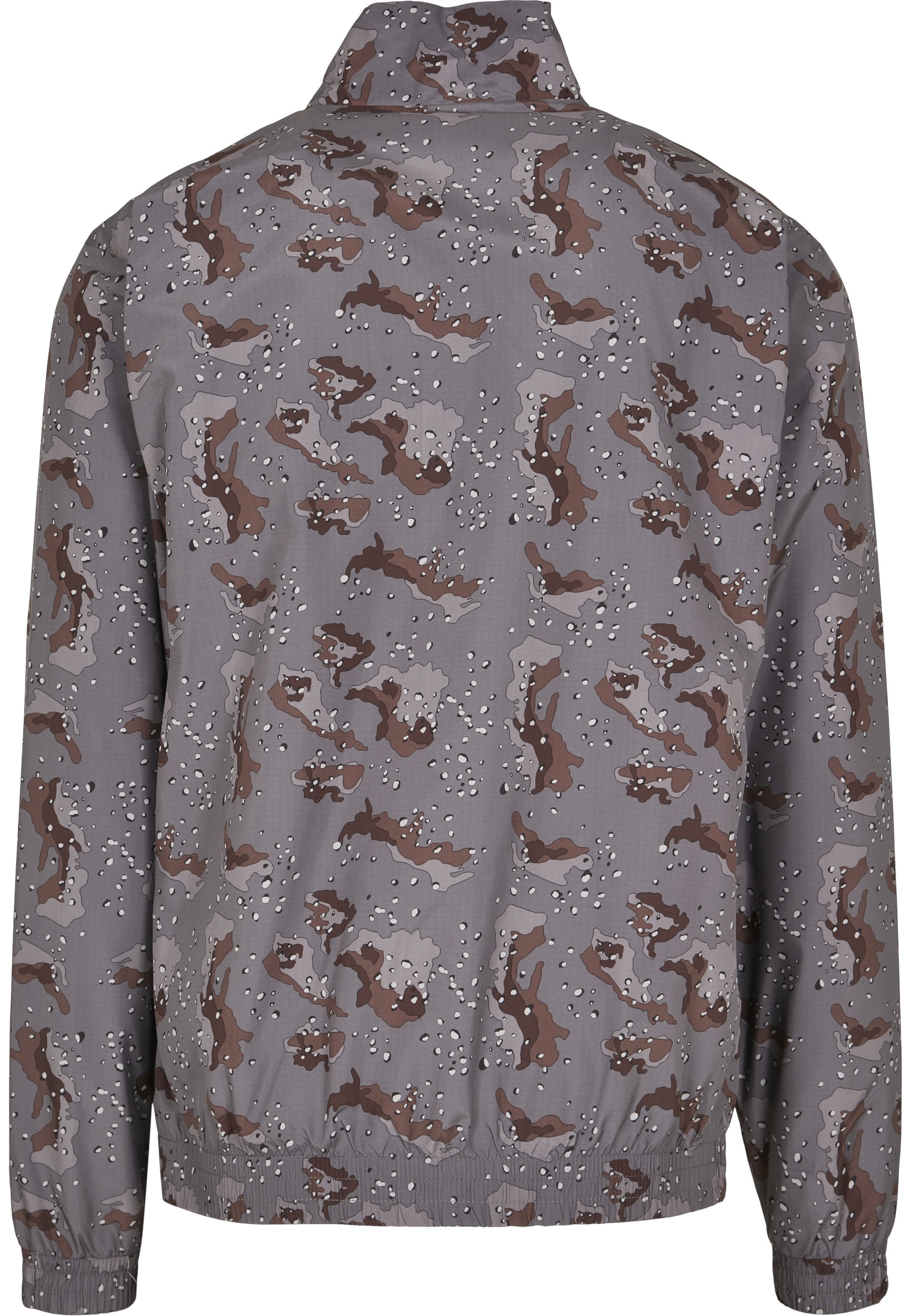 URBAN CLASSICS Anorak »Urban Classics Herren Camo Track Jacket« 1 Stk. tlg. ohne Kapuze